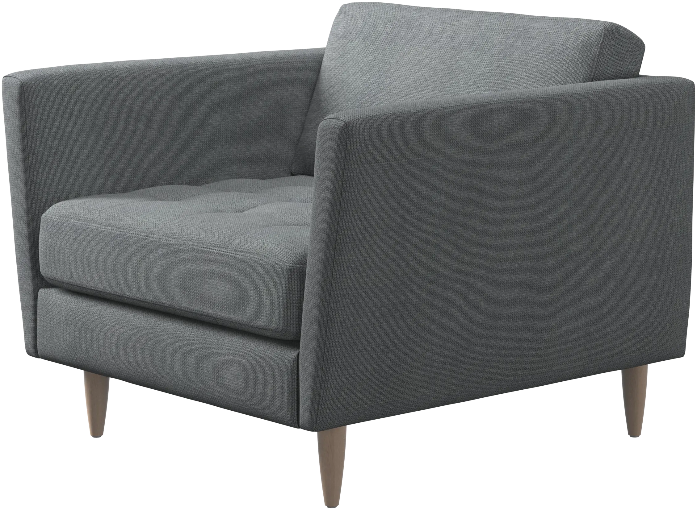 Osaka chair, tufted seat