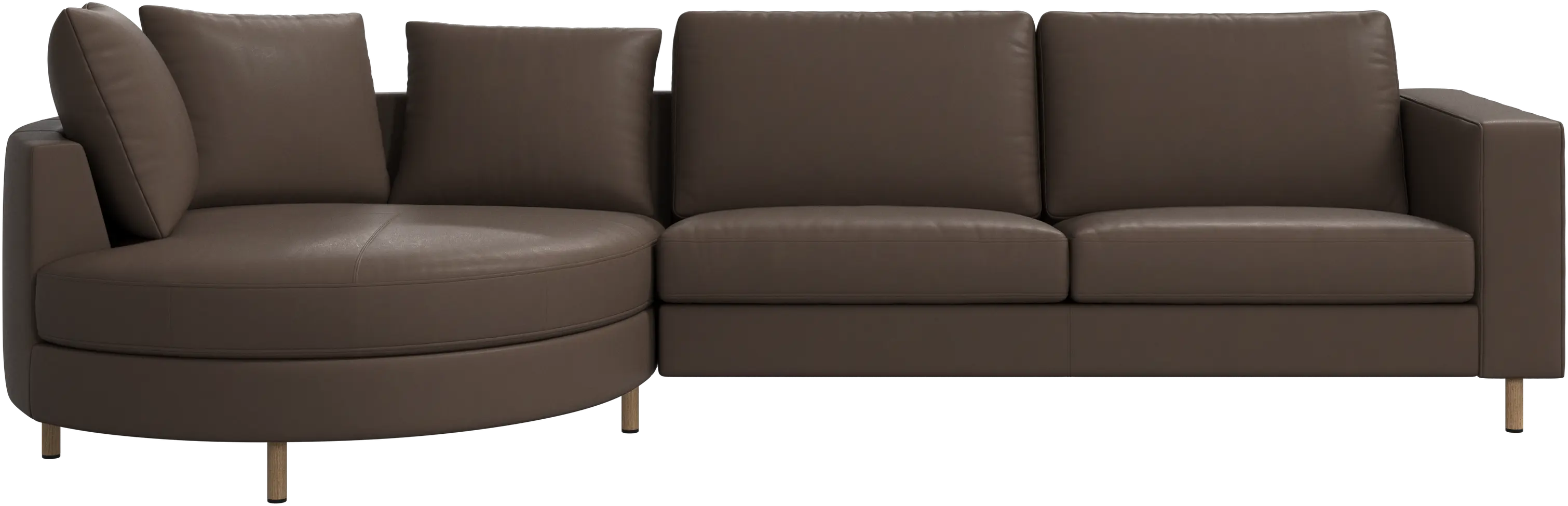 Indivi sofa with chaise longue left