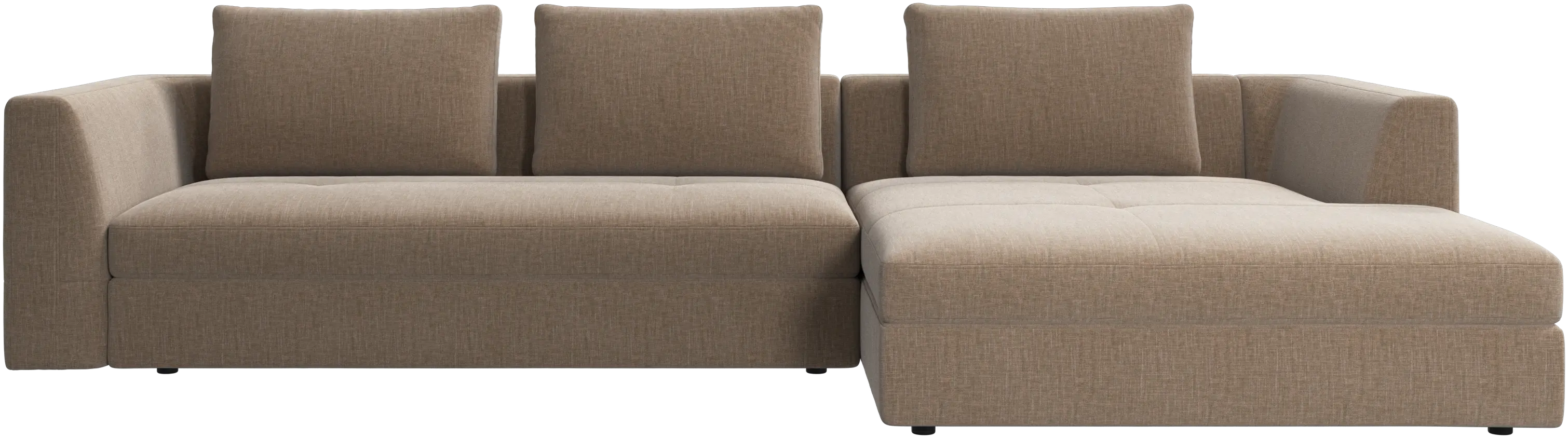 Bergamo sofa with resting unit