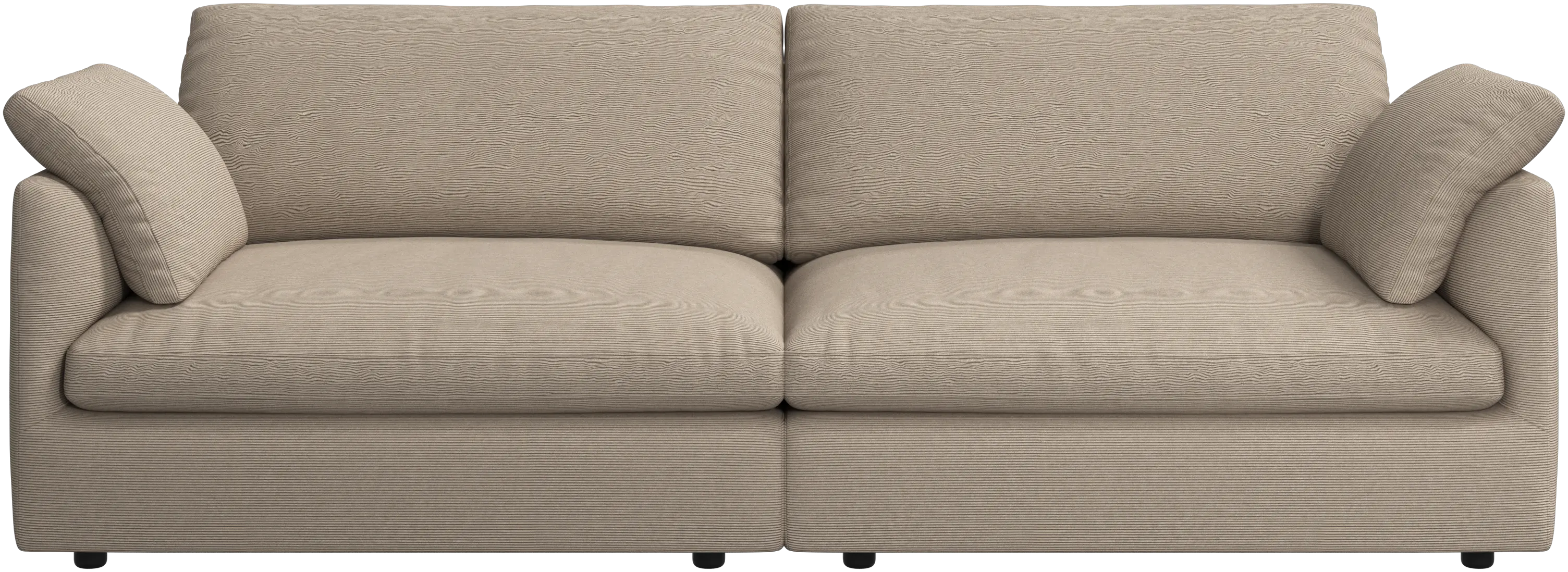 Milano 3-seater divided sofa