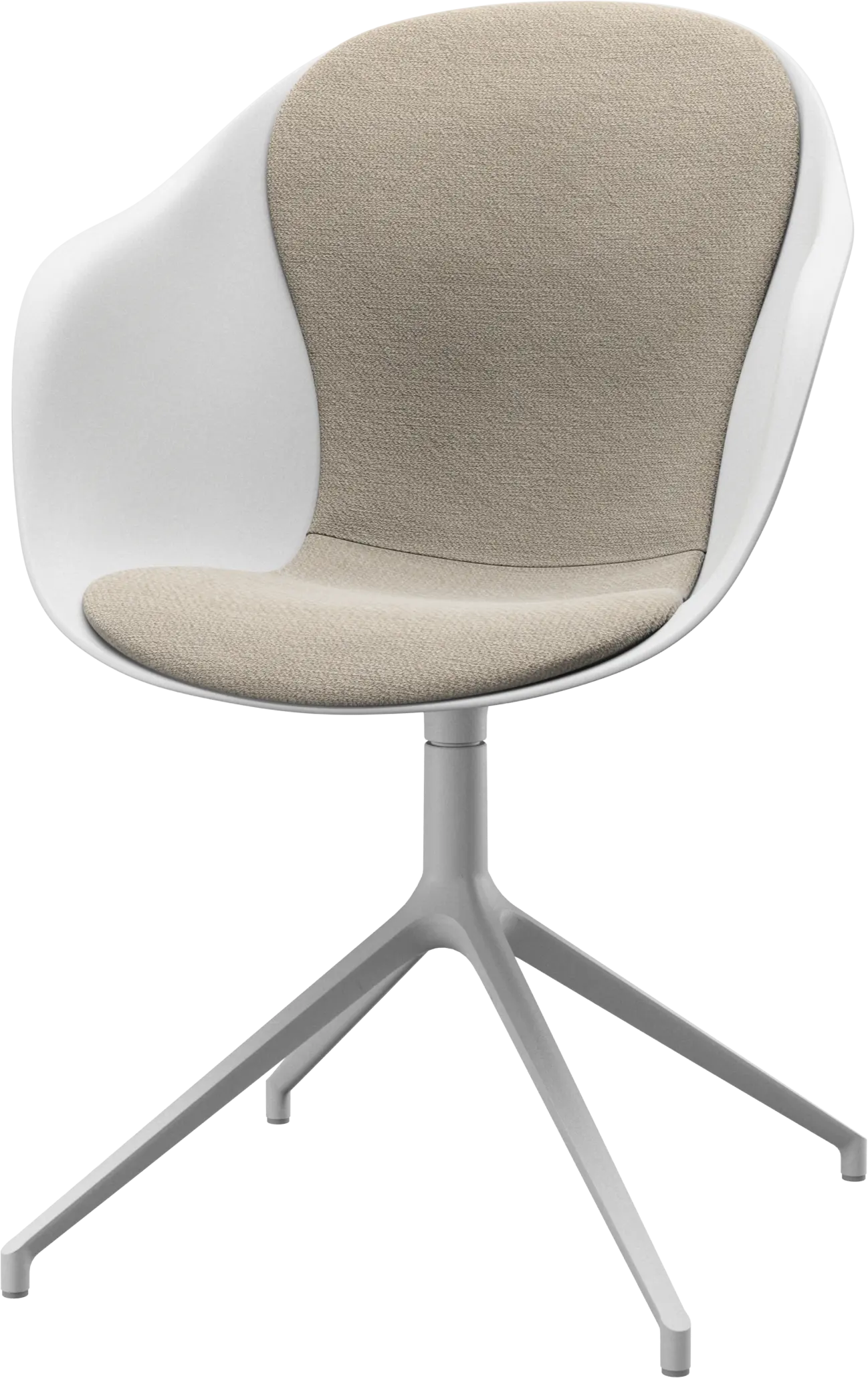 Chaise de salle à manger Adelaide avec fonction pivotante.