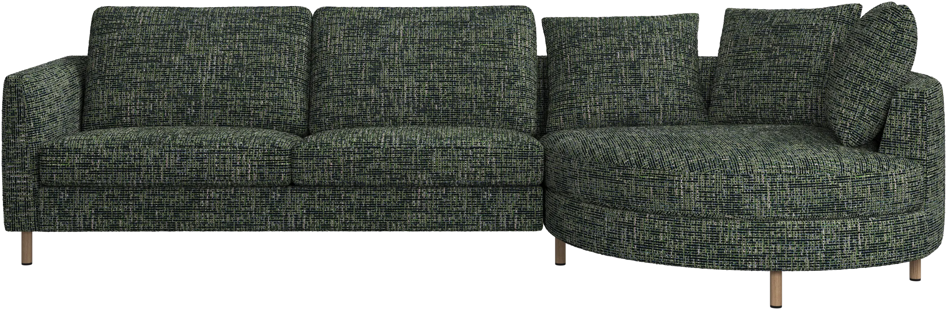 Indivi sofa with chaise longue right