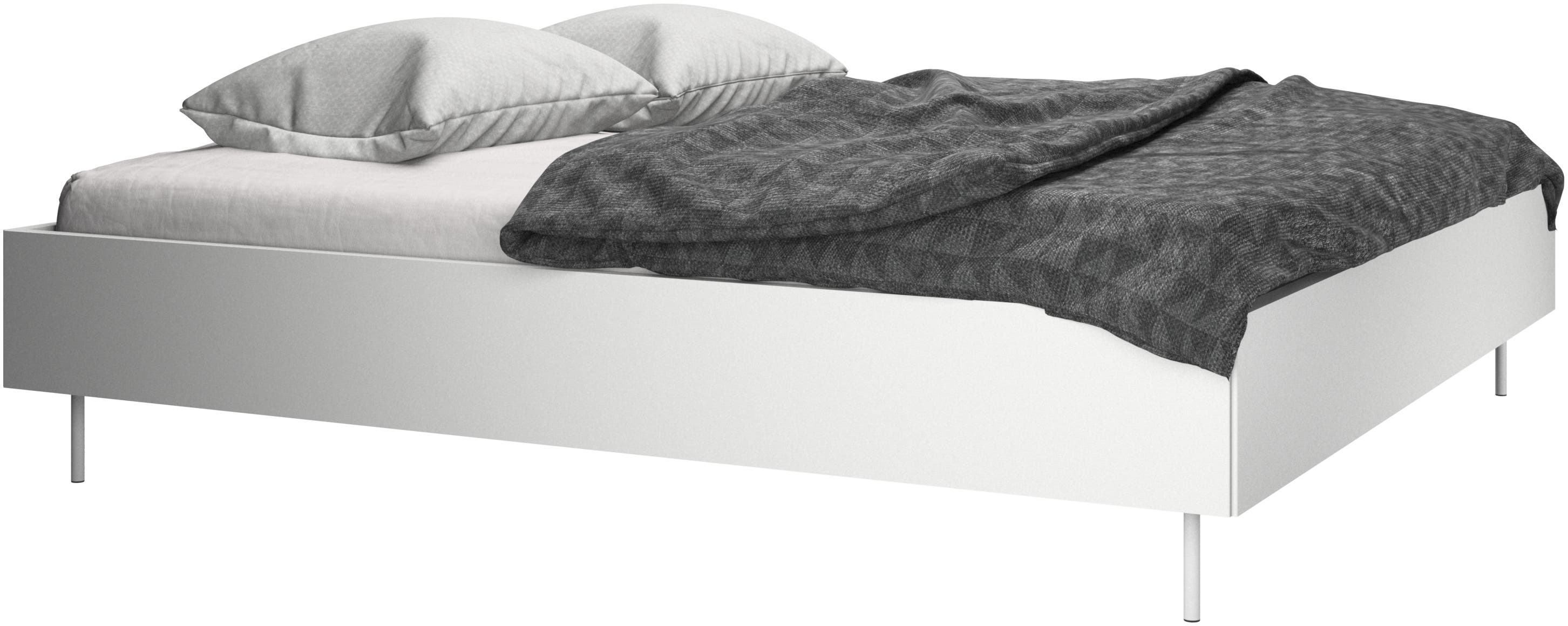 Lugano 床組，含床腳，不含床頭板和排骨架
