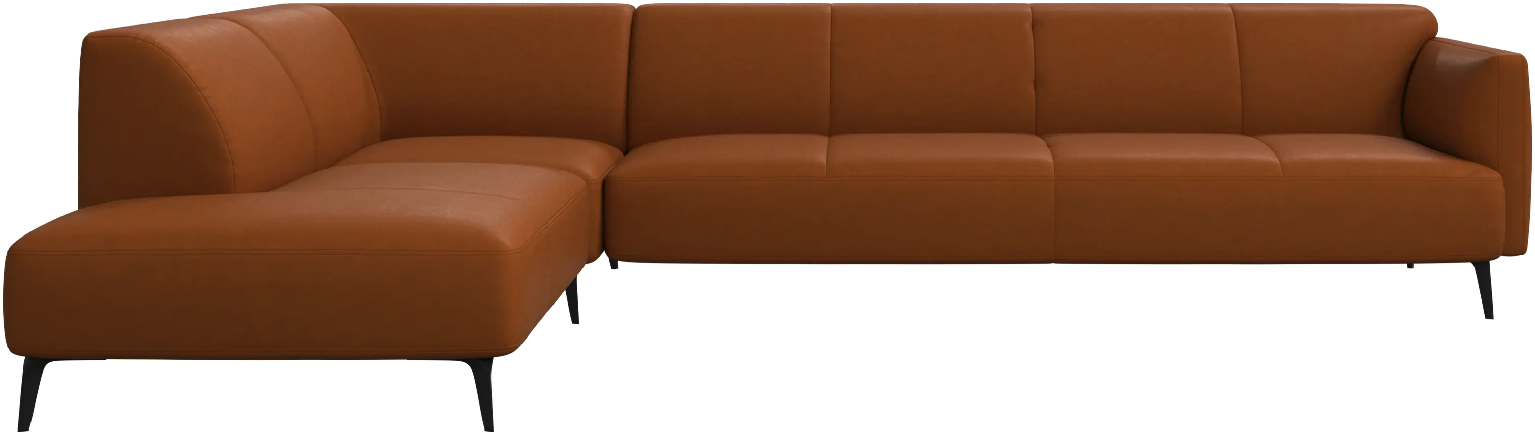 Modena corner sofa with lounging unit