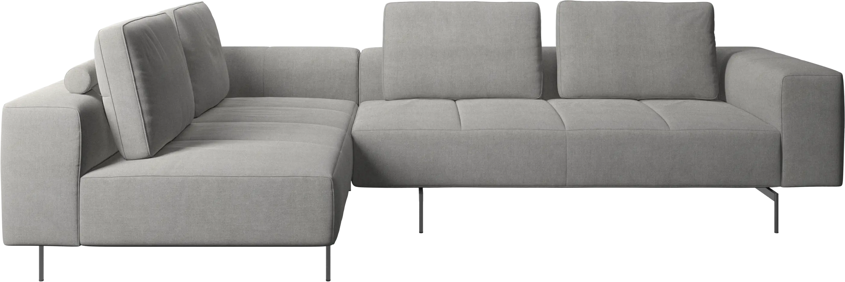 Amsterdam corner sofa with lounging unit