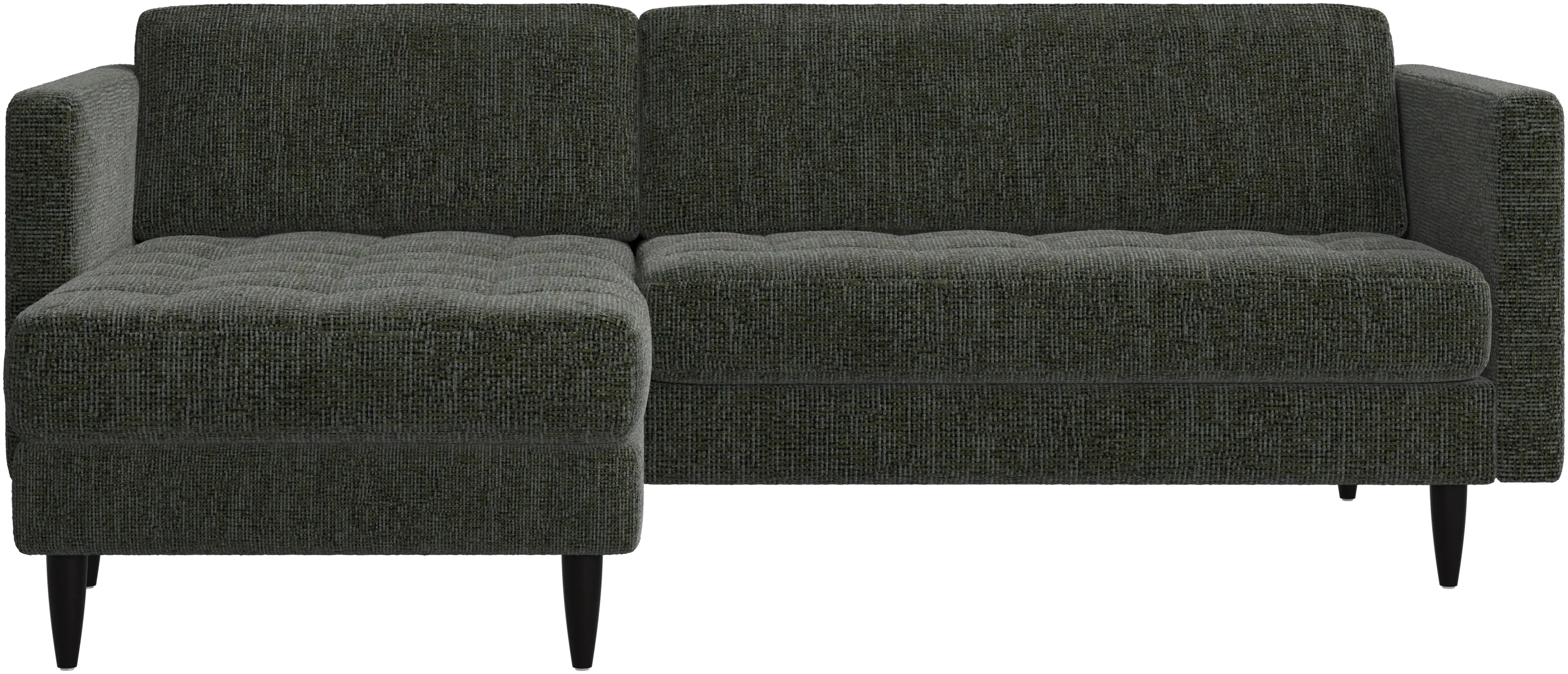 Osaka sofa with resting unit, tufted seat