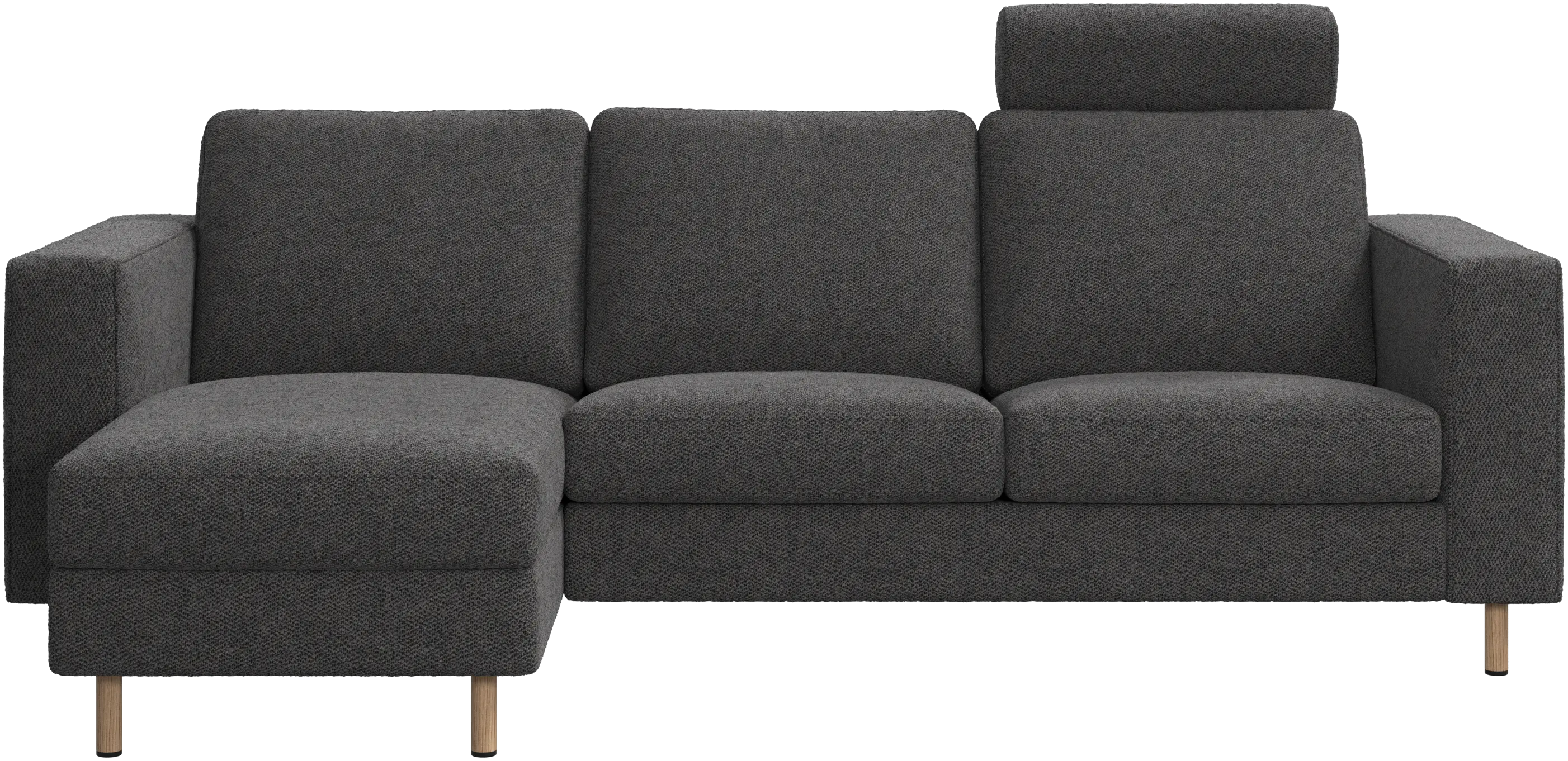 Indivi sofa with chaise longue left