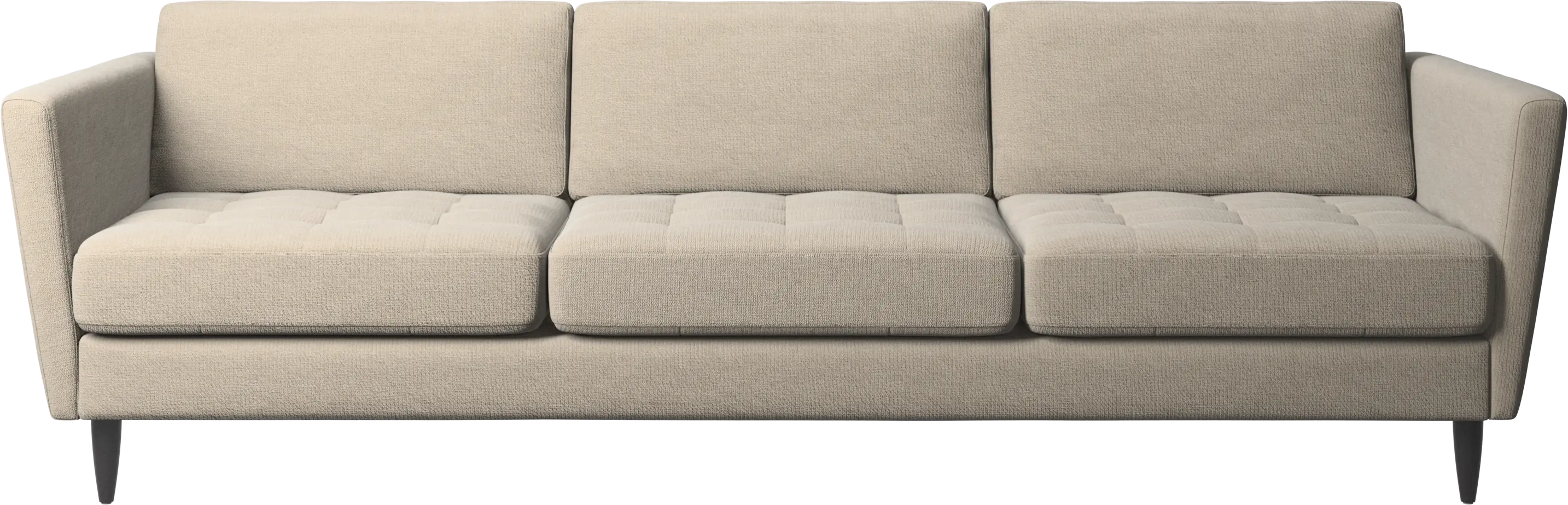 Osaka sofa, tufted seat
