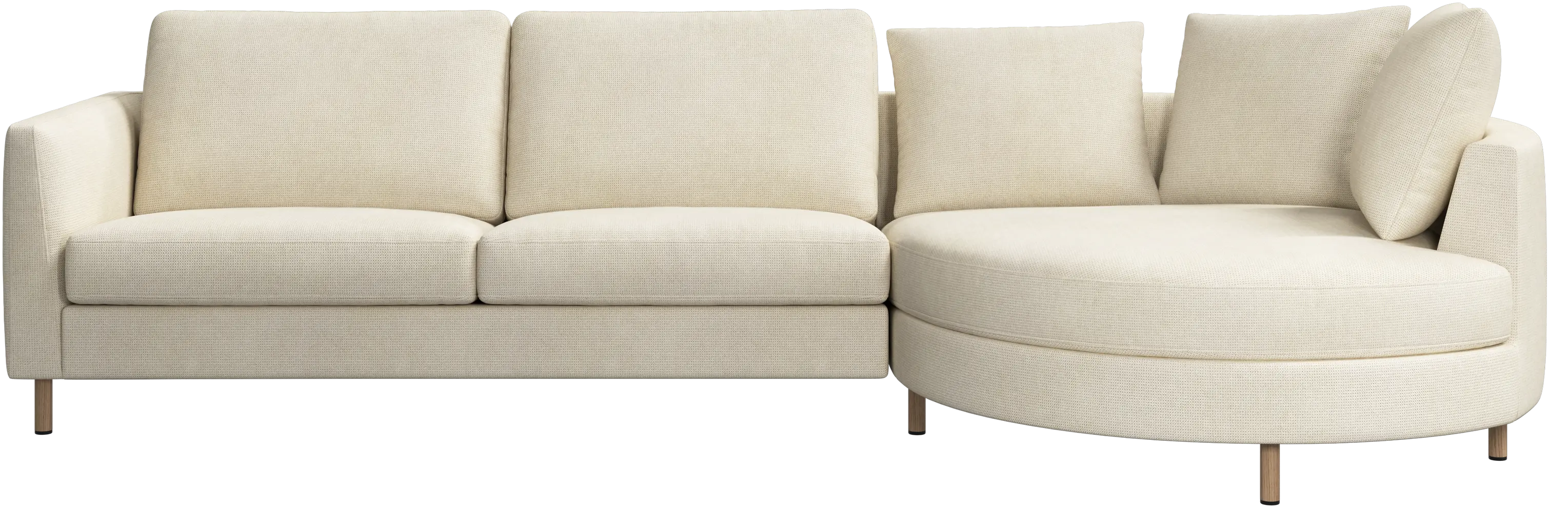 Indivi sofa with chaise longue right