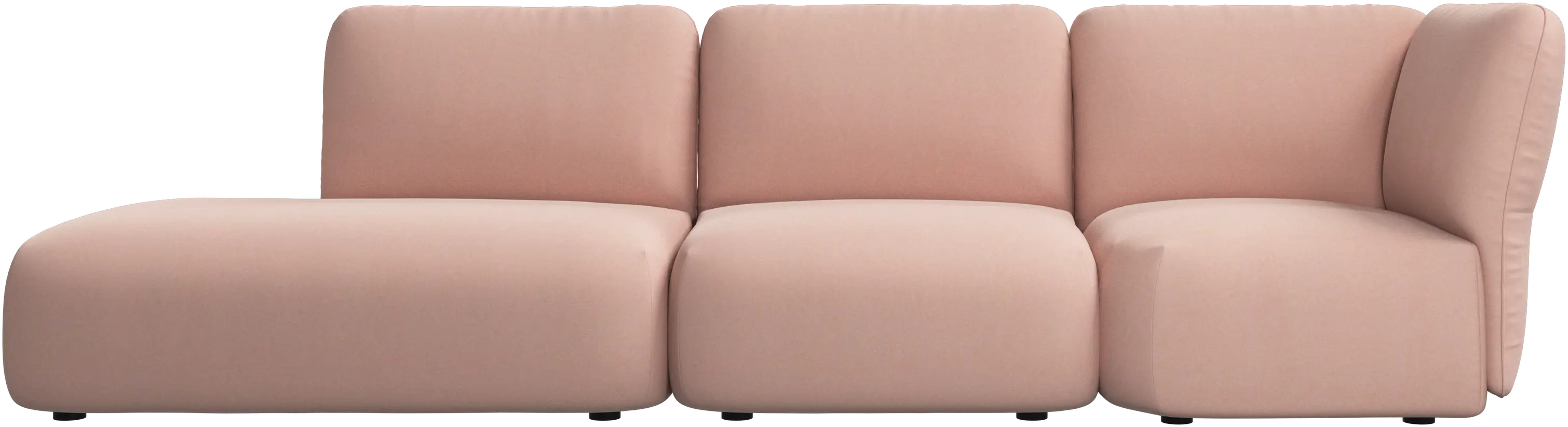 Paraggi sofa with lounging unit right