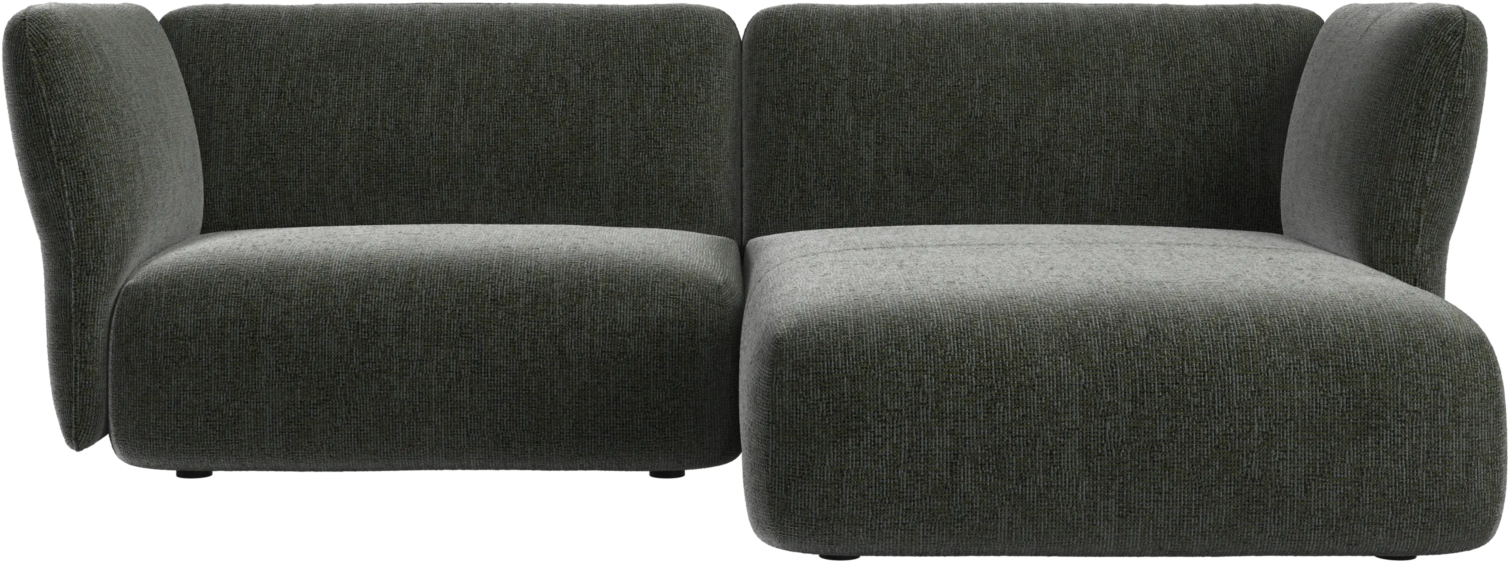 Paraggi 1.5-seater with chaise longue right