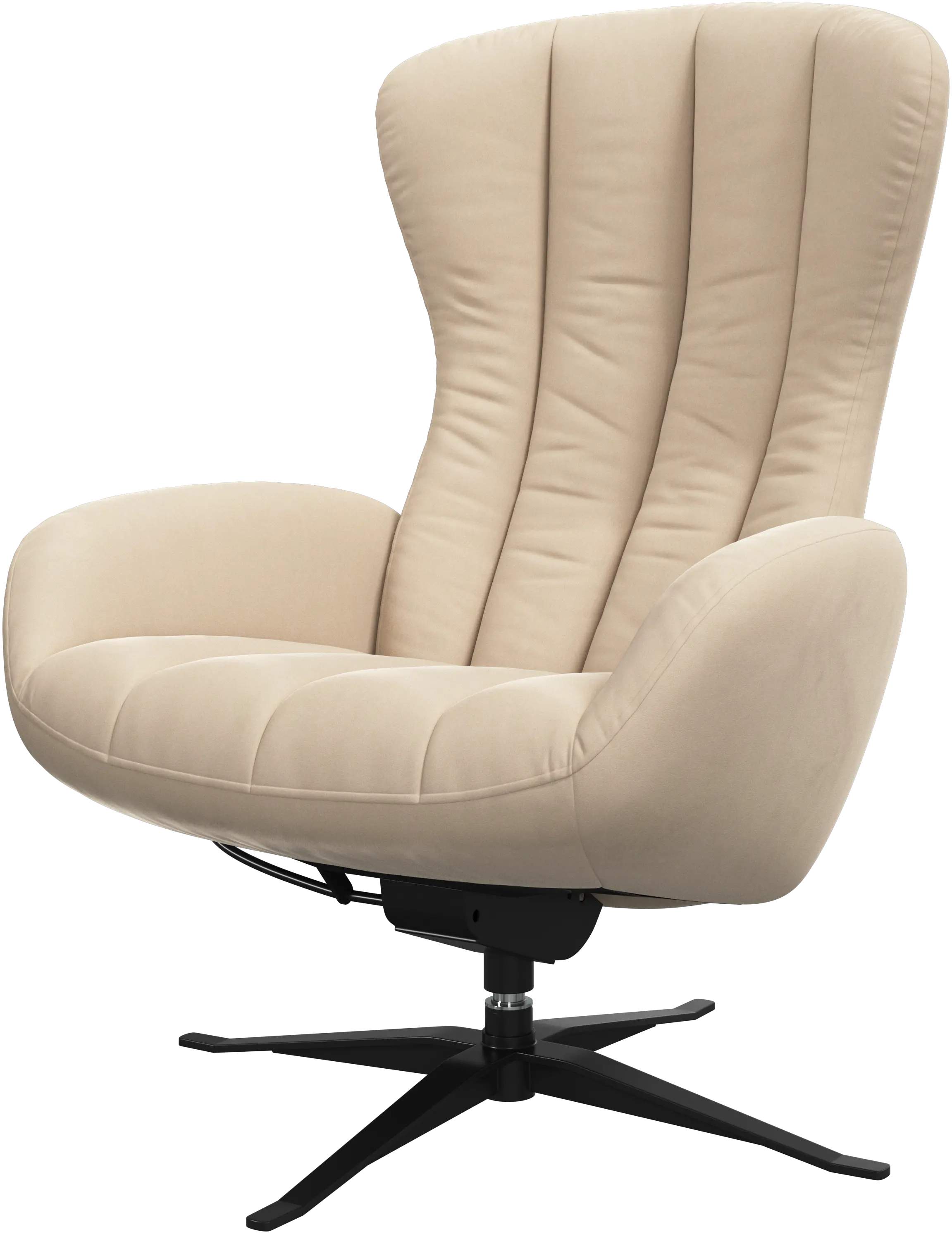 Tilburg recliner with swivel function and adjustable headrest