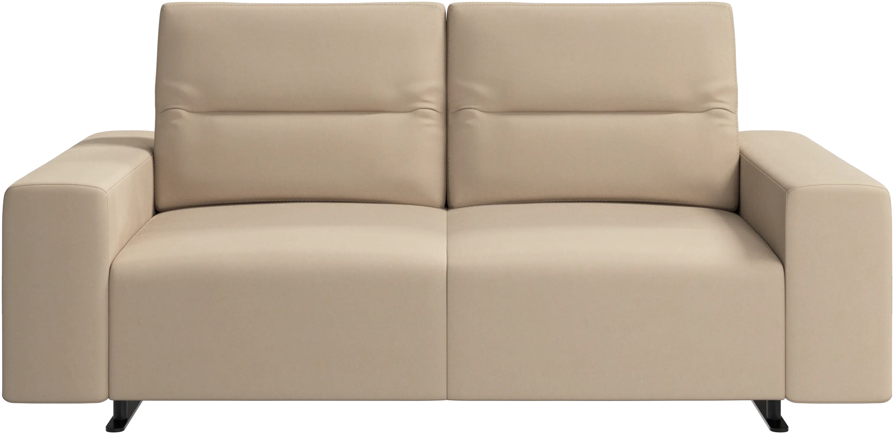 Hampton sofa with adjustable back