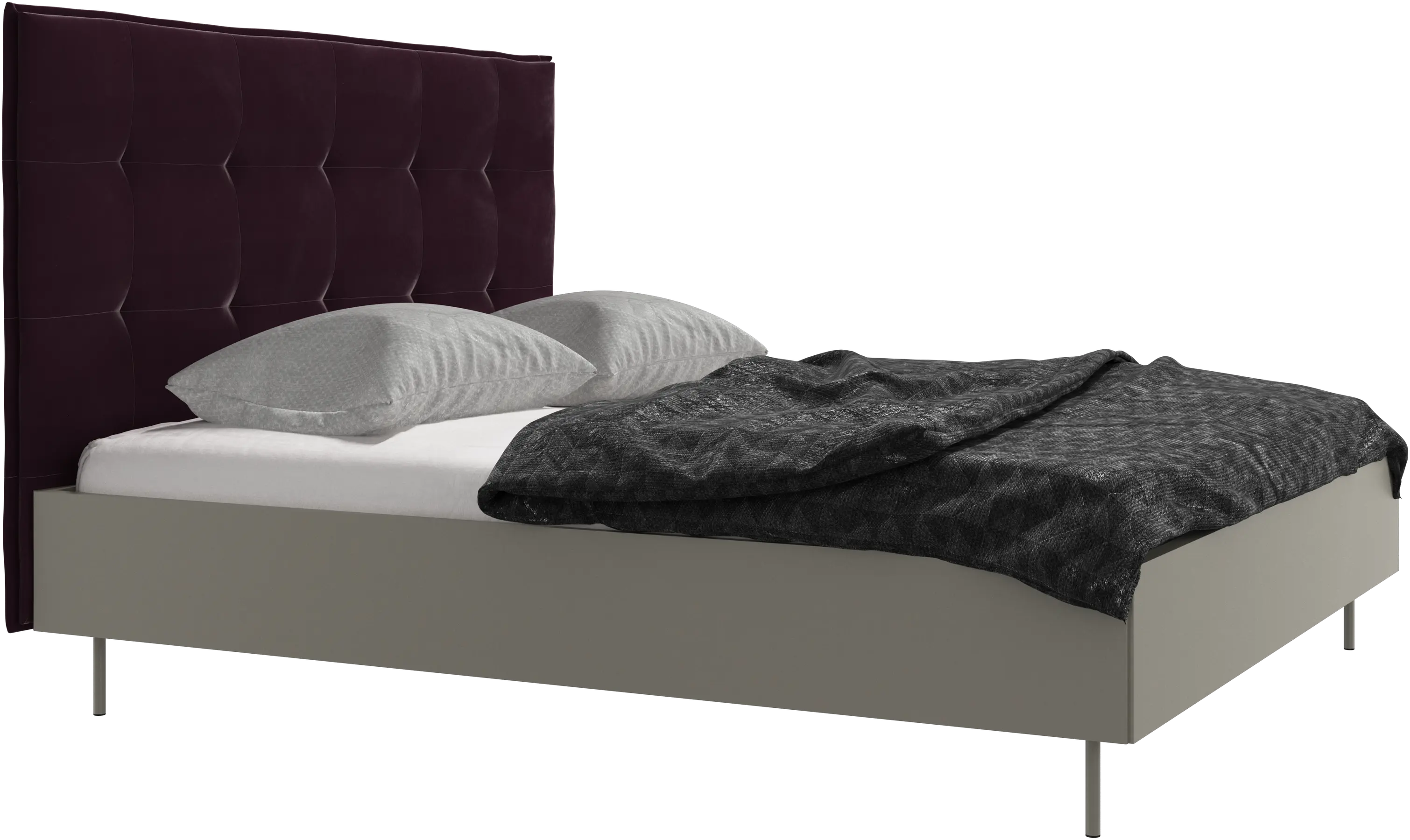 Lugano bed, excl. mattress