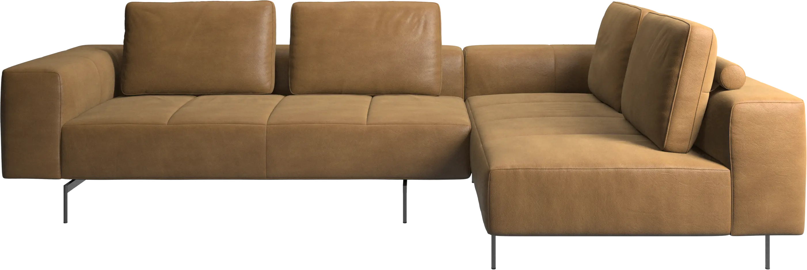 Amsterdam corner sofa with lounging unit