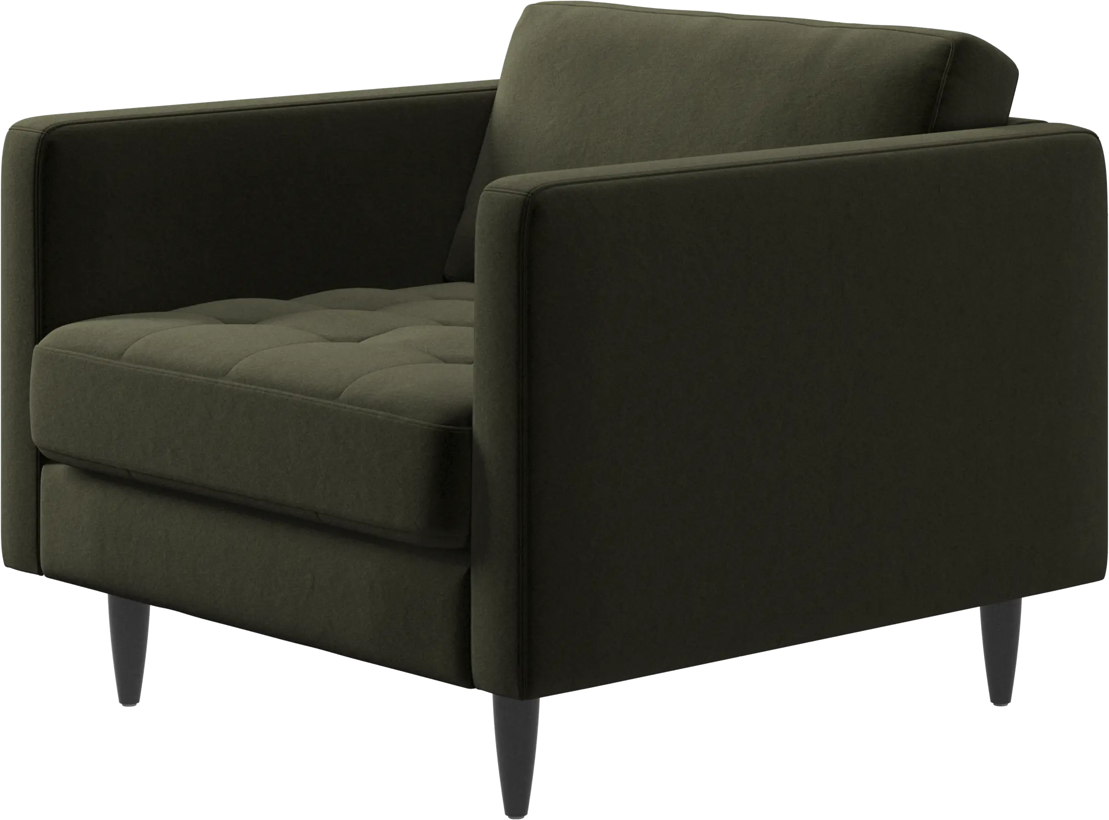 Osaka chair, tufted seat