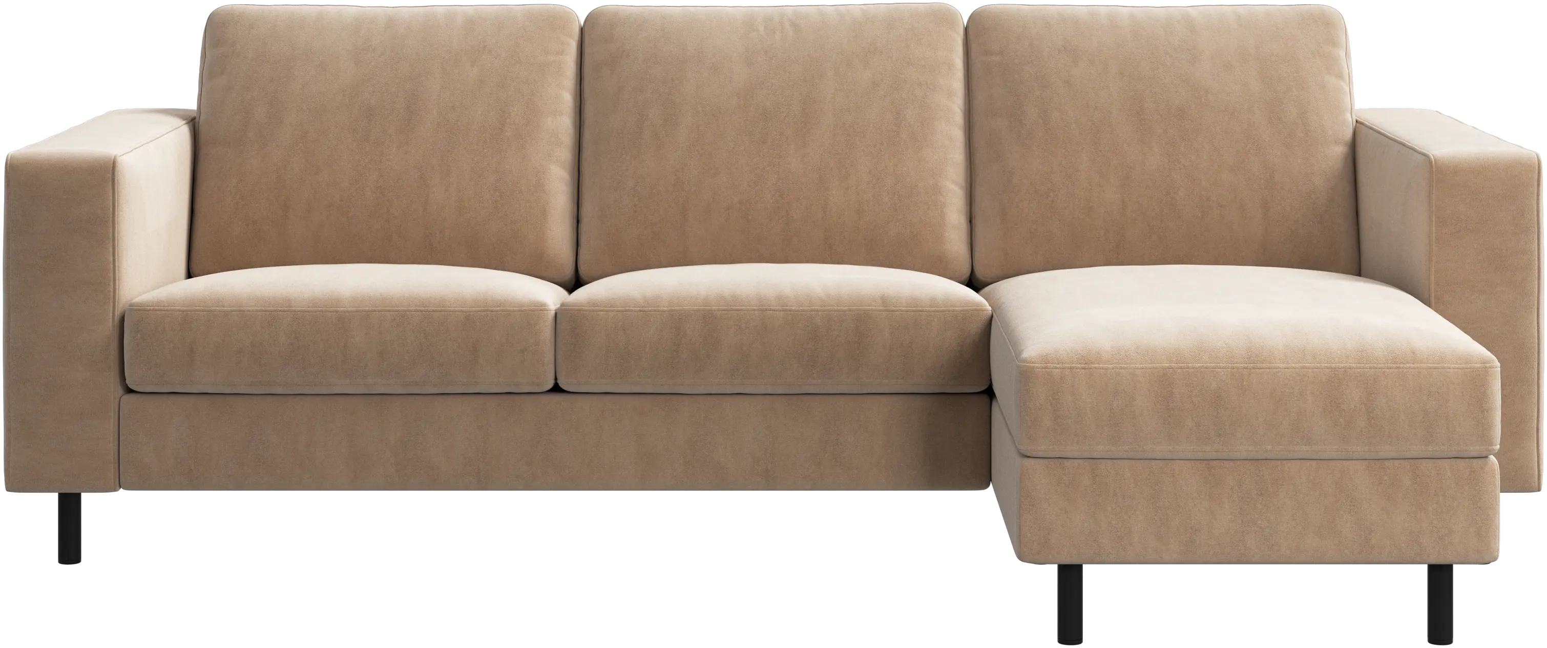 Sofá Indivi con módulo chaise-longue a la derecha