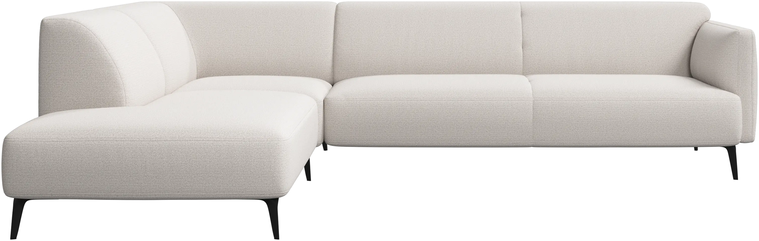 Modena corner sofa with lounging unit