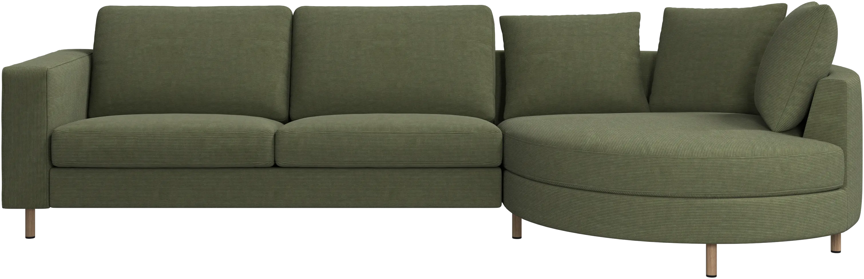 Sofa Indivi z szezlongiem po prawej stronie
