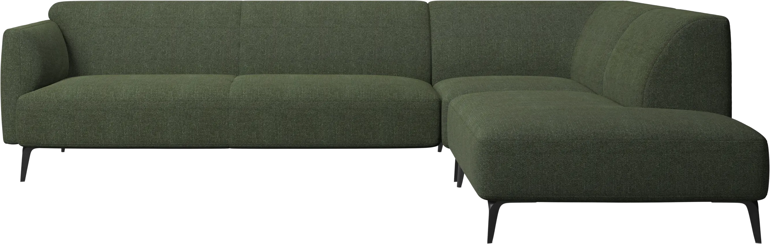 Sofá esquinero Modena con módulo de descanso