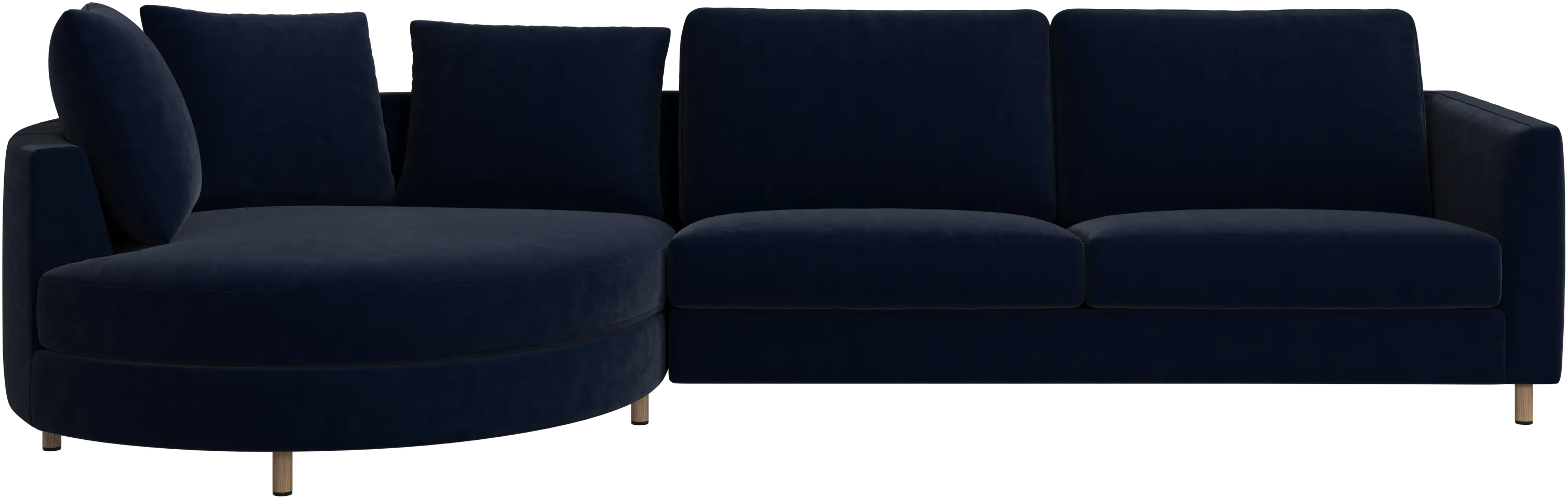 Indivi sofa with chaise longue left