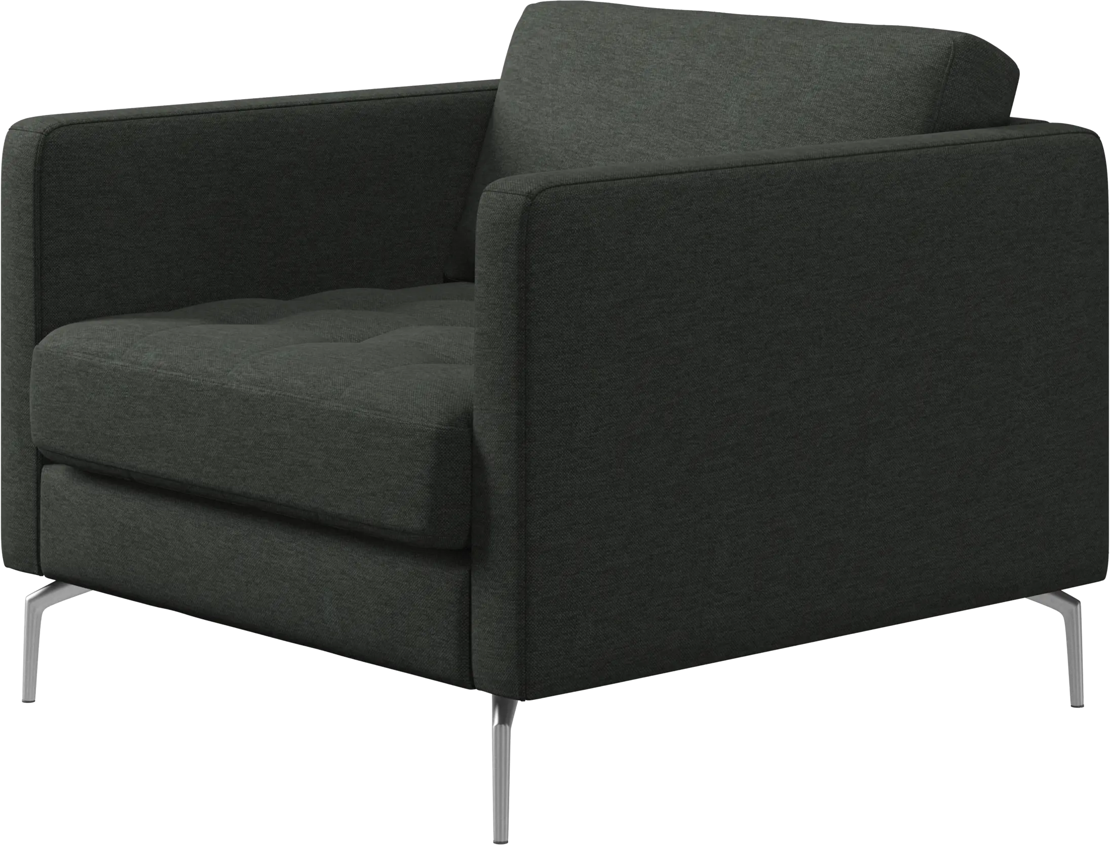 Osaka chair, tufted seat