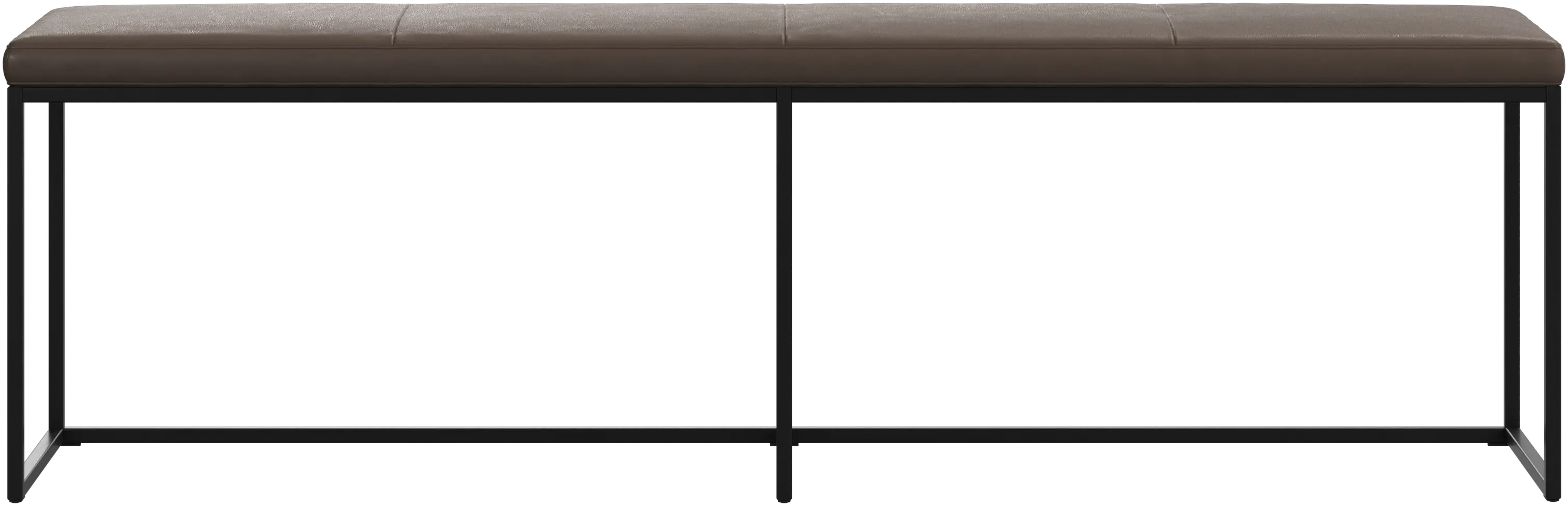 London large bench with cushion