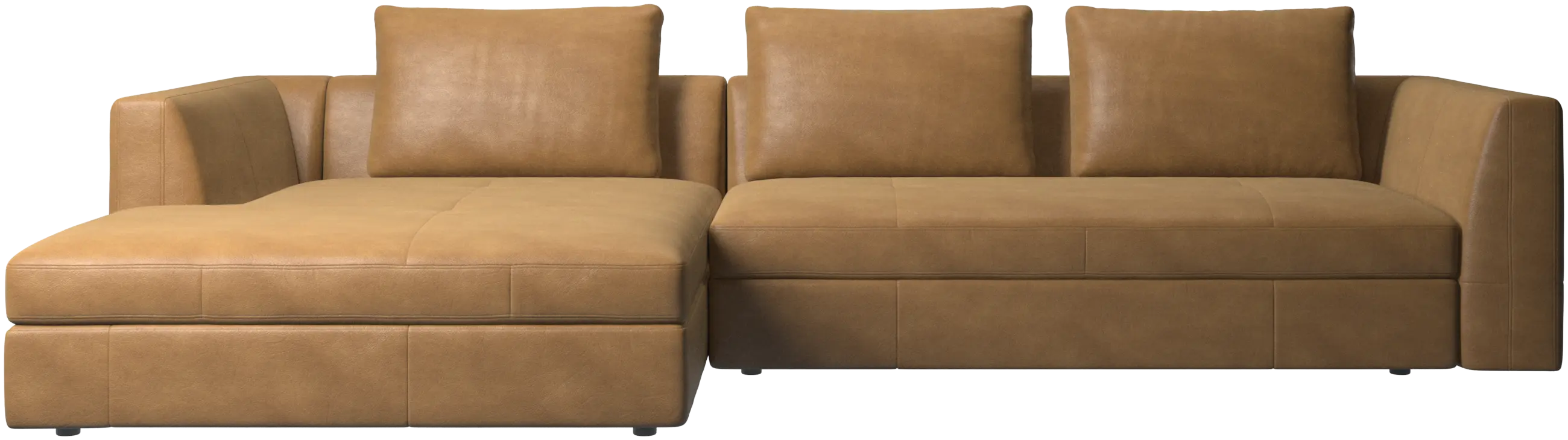 Bergamo sofa with resting unit