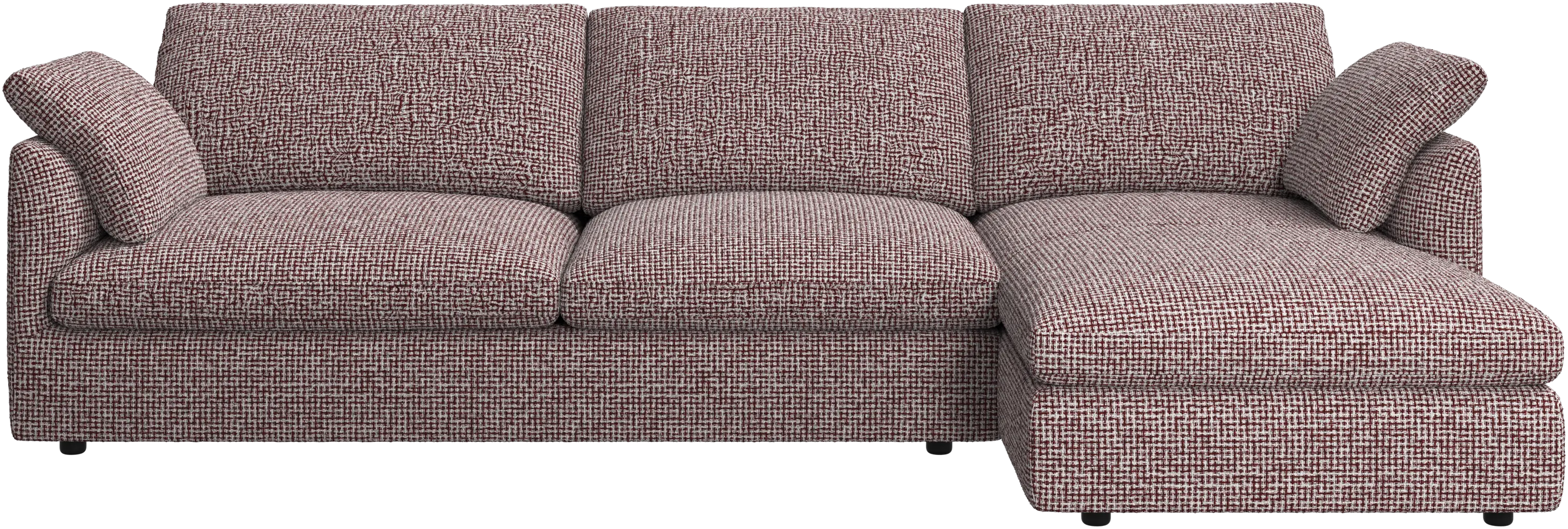 Milano sofa med sjeselong høyre