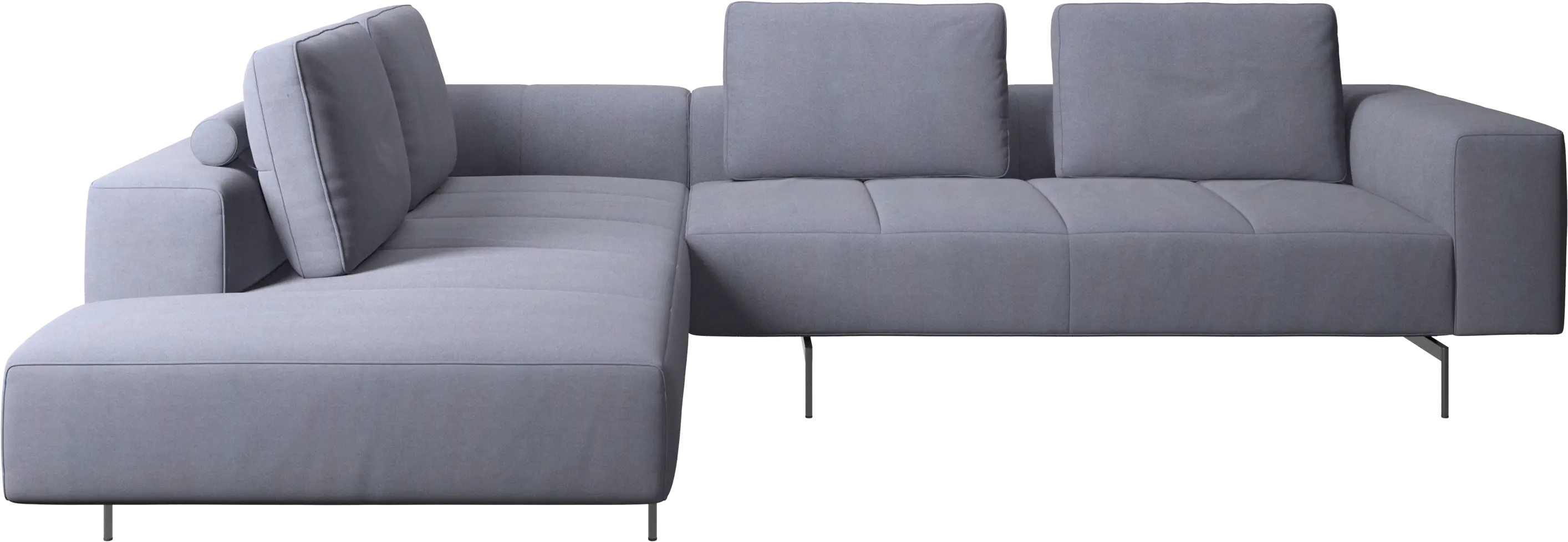 Amsterdam corner sofa with lounging unit