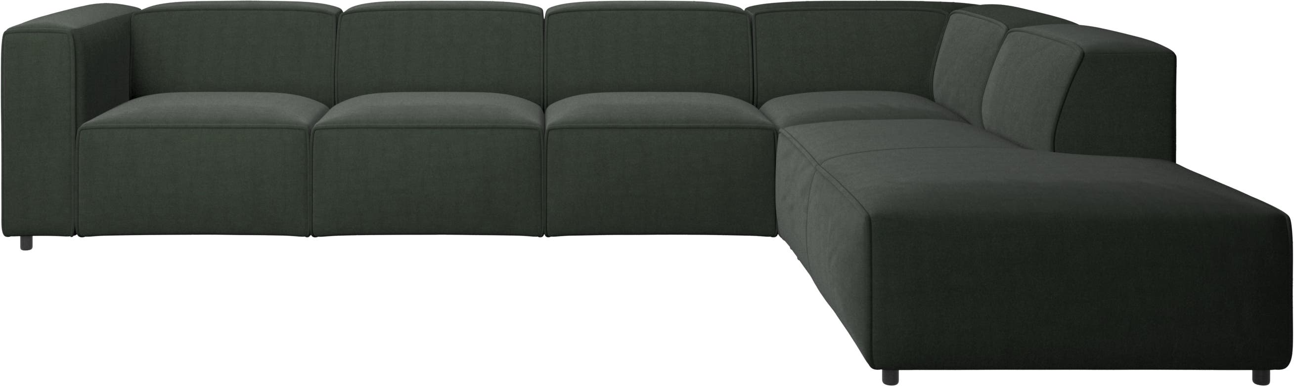 Угловой диван Carmo с модулем для отдыха