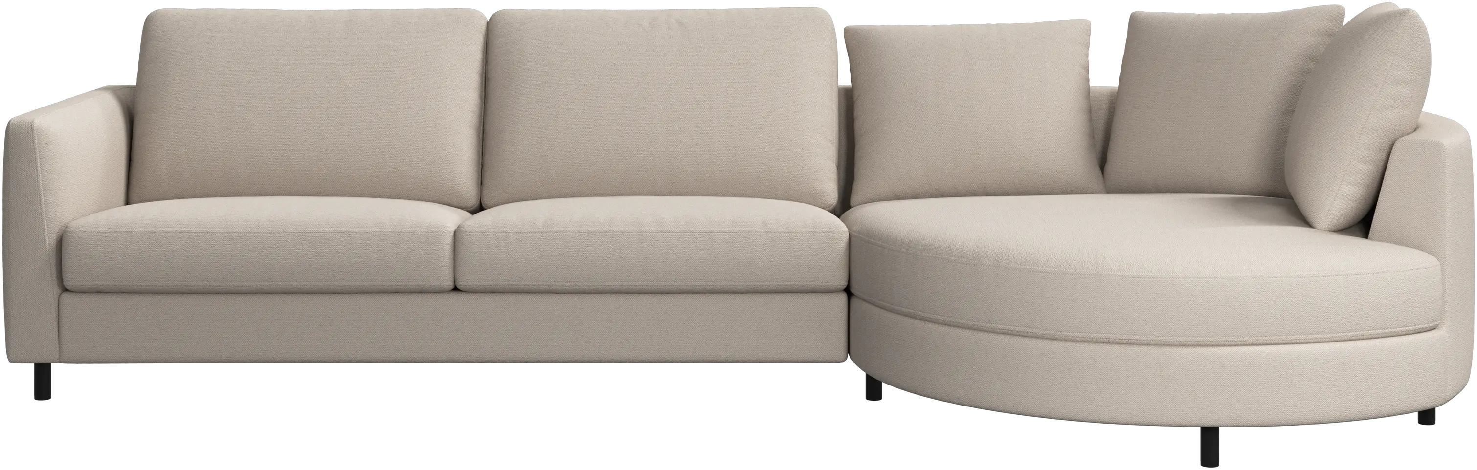 Indivi sofa with chaise longue right