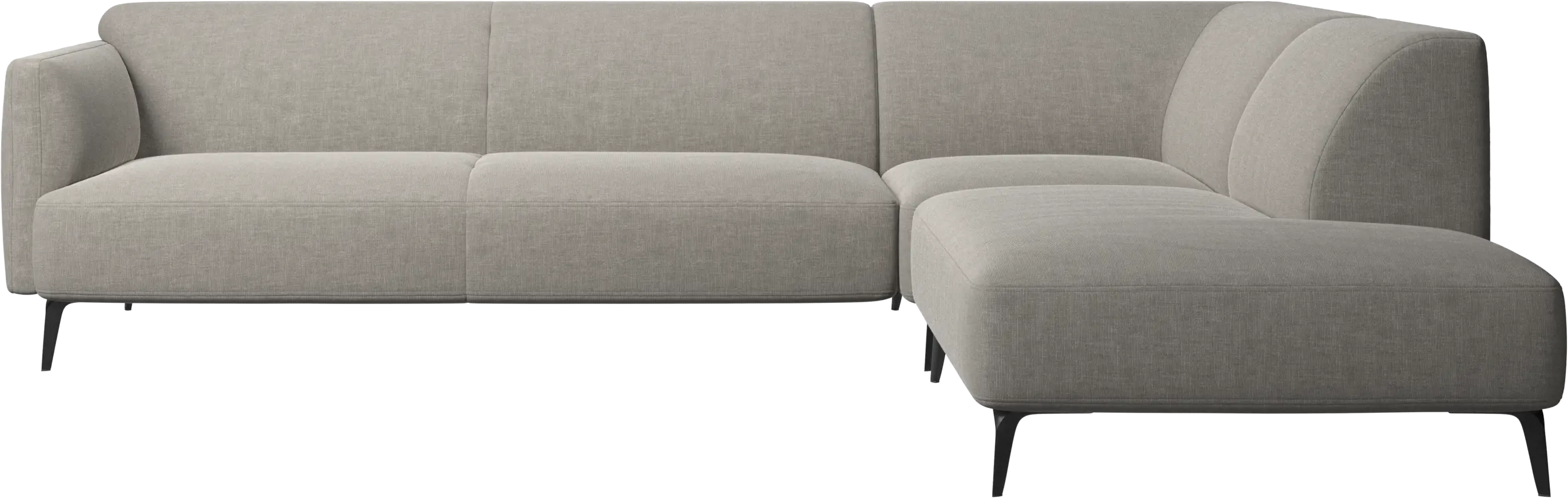 Modena corner sofa with lounging unit