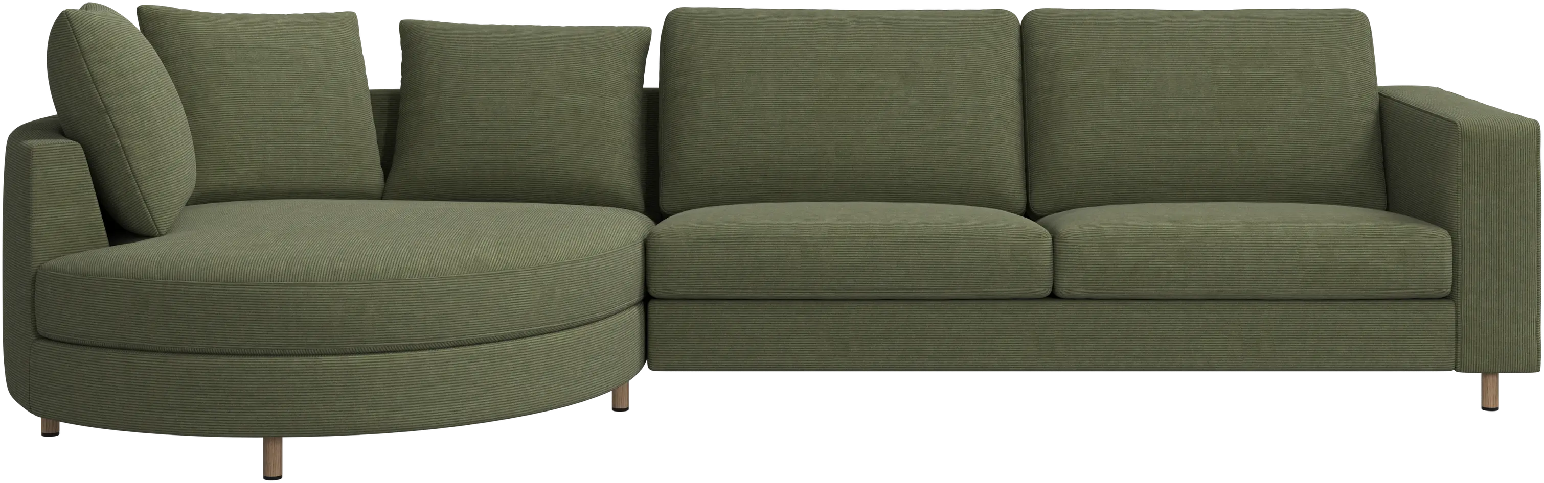 Indivi sofa with chaise longue left