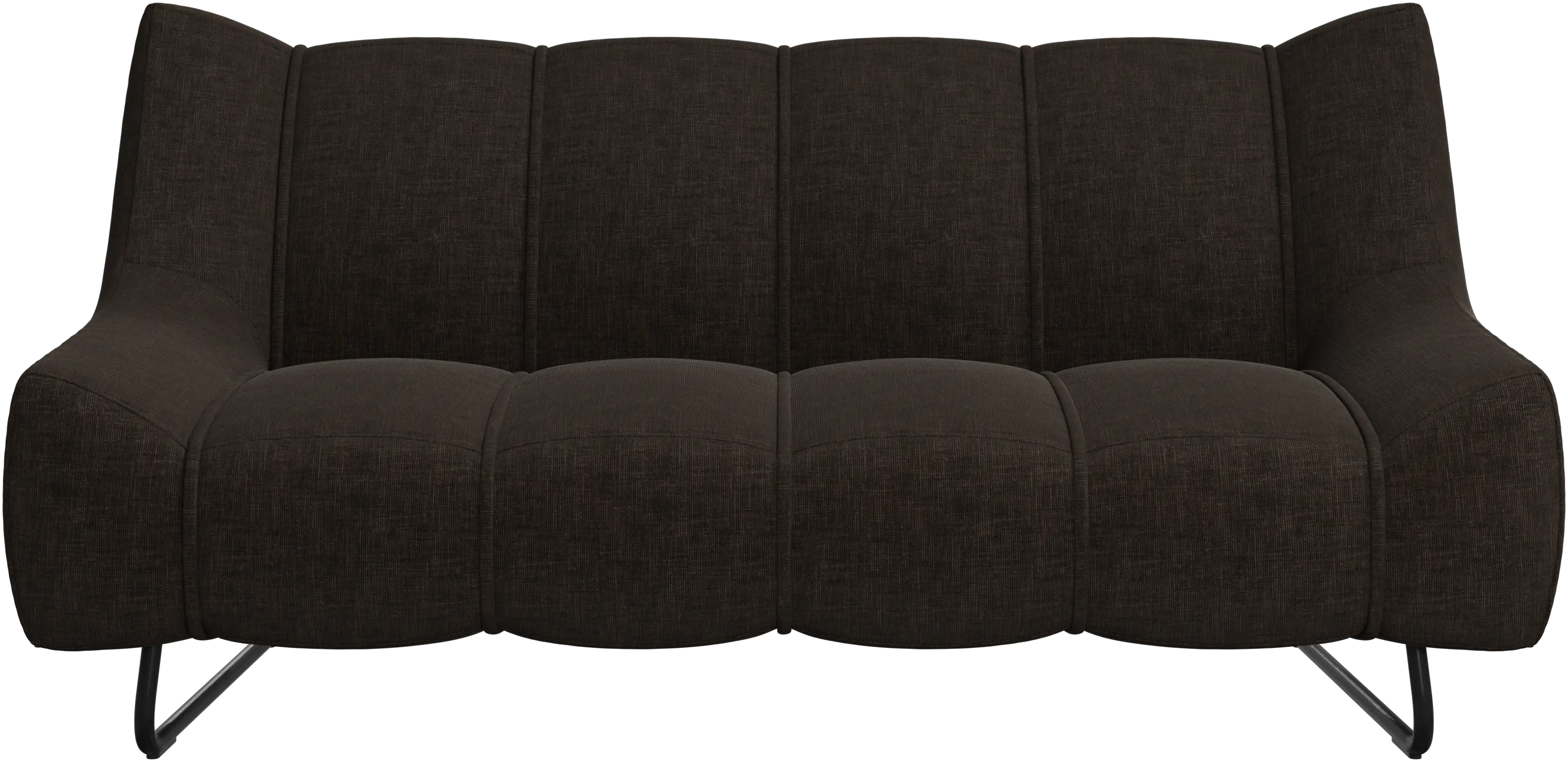 Sofá Nawabari de 2 plazas, patas bajas