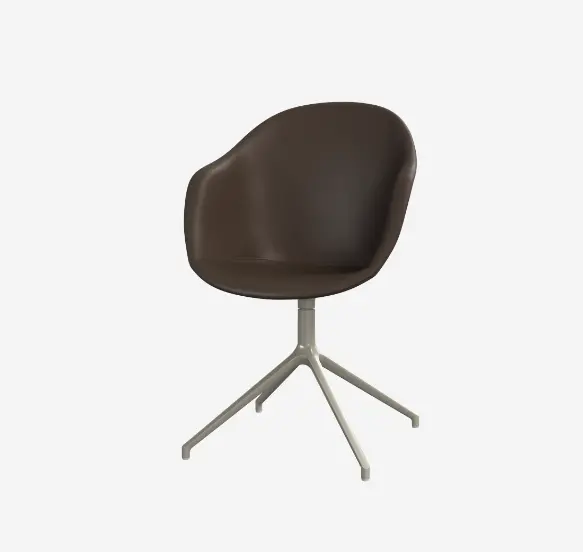 Dining chairs Chaise de salle à manger Adelaide cuir Nordic grain taupe -50% (prix à l'unité, 4 disponibles)