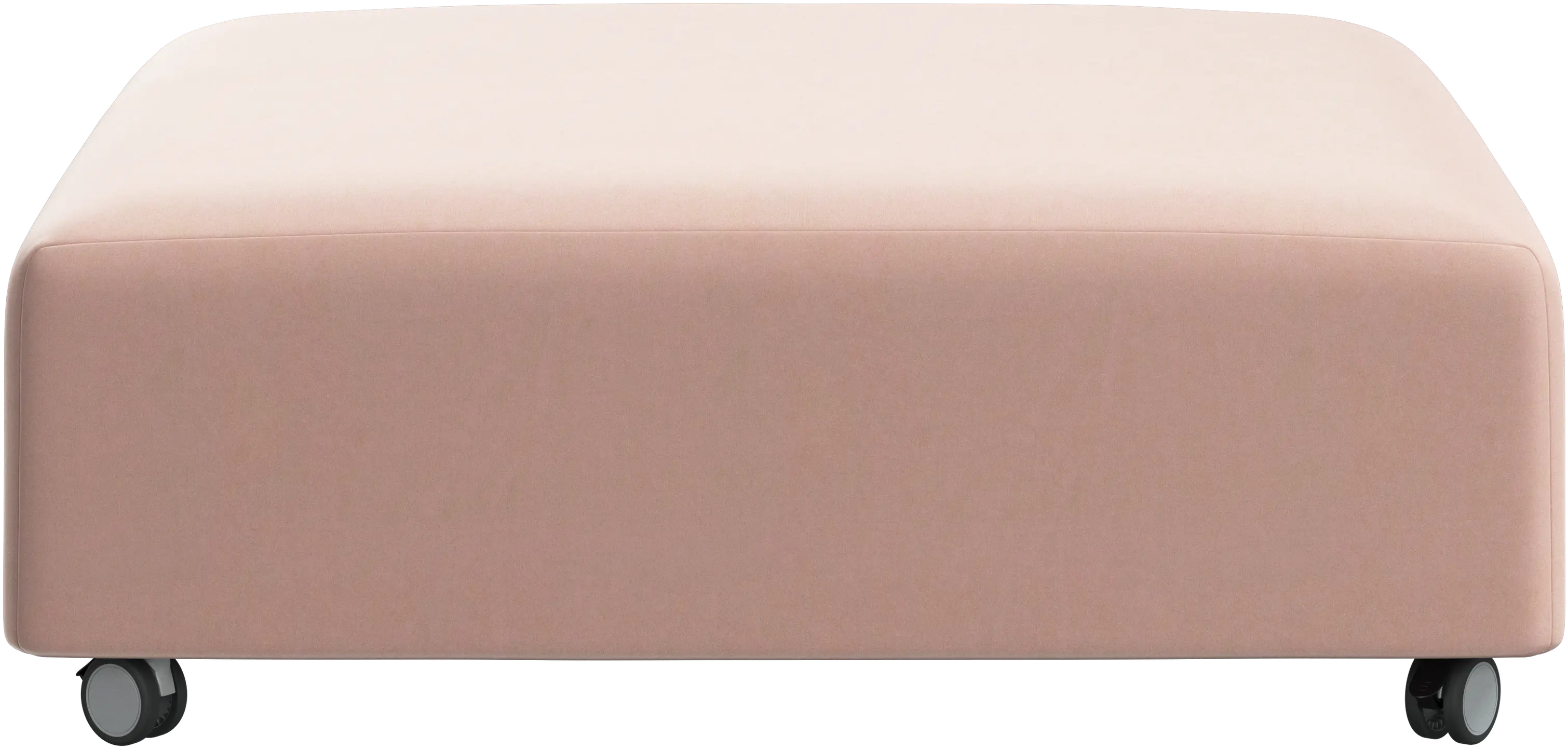 Hampton footstool on wheels