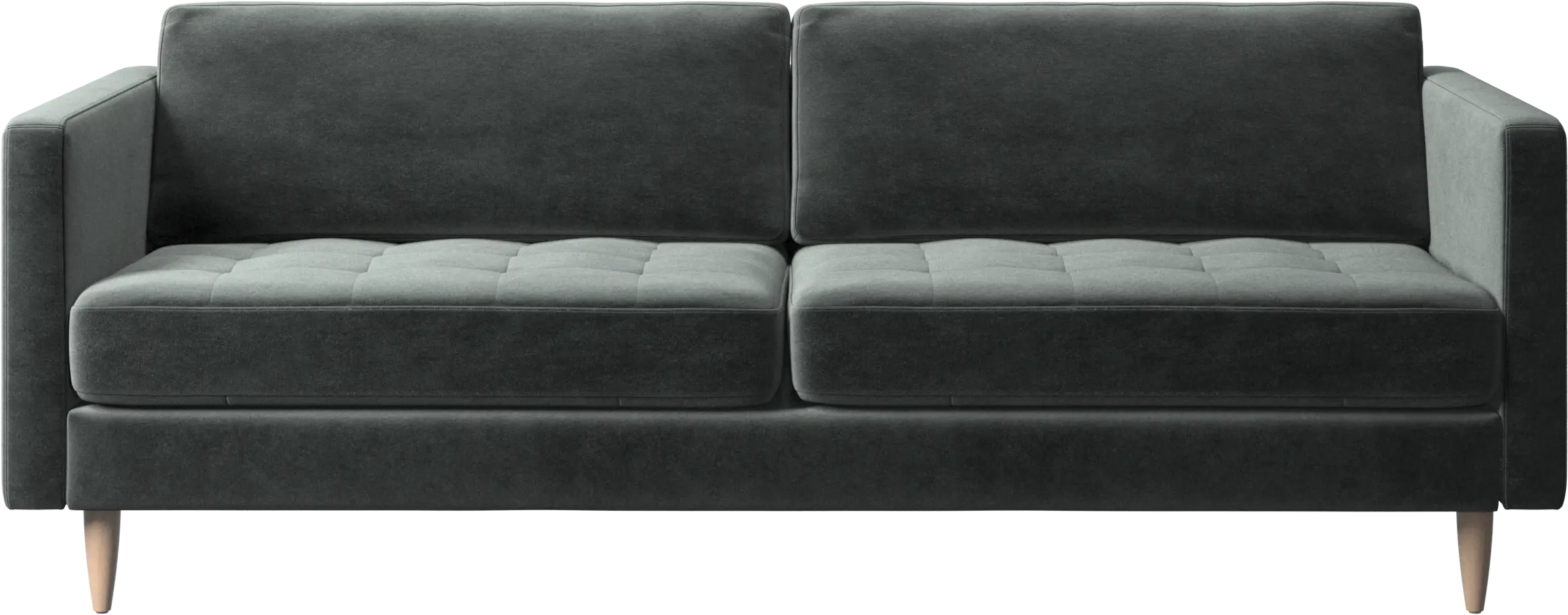 Osaka sofa, tufted seat