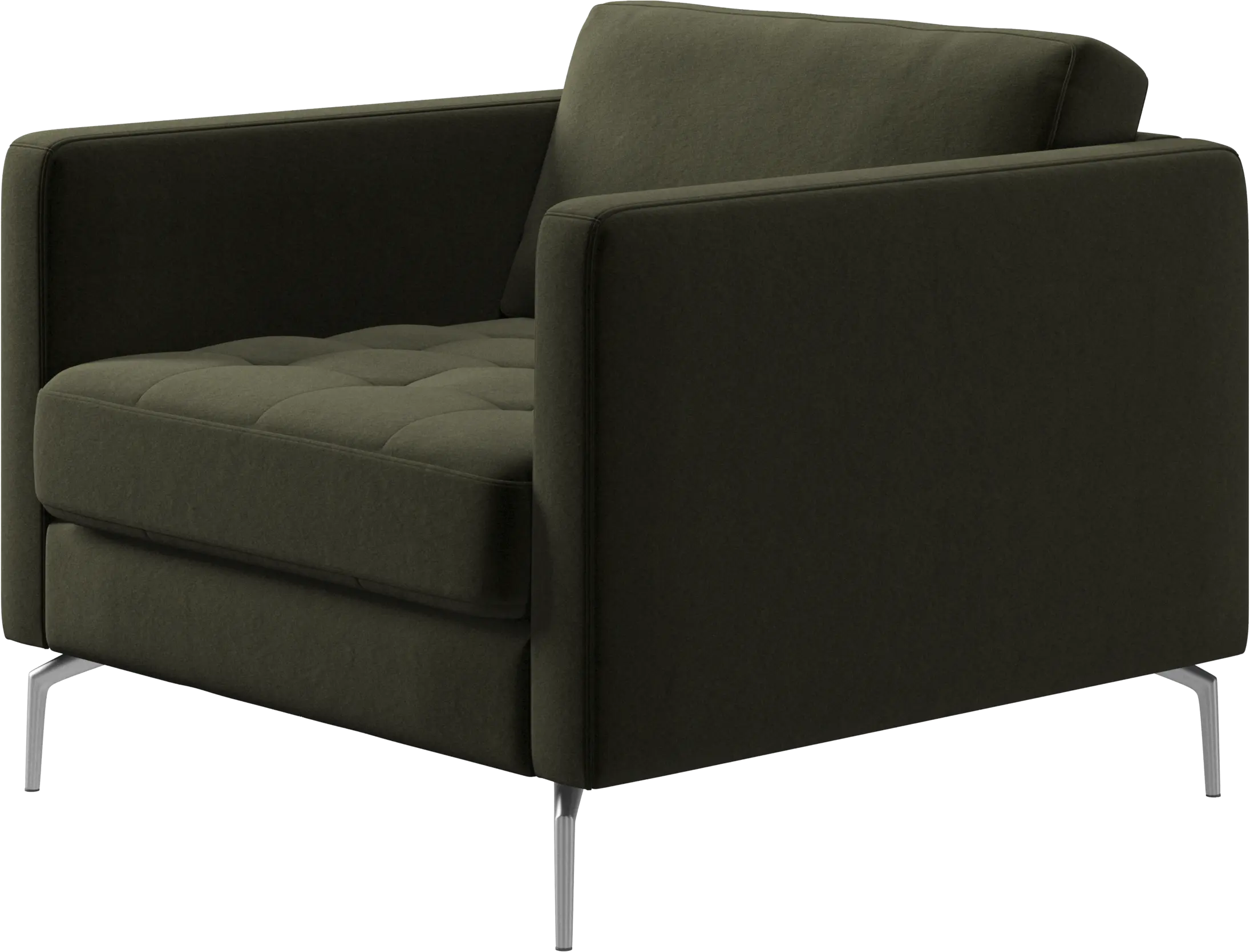 Osaka chair, tufted seat