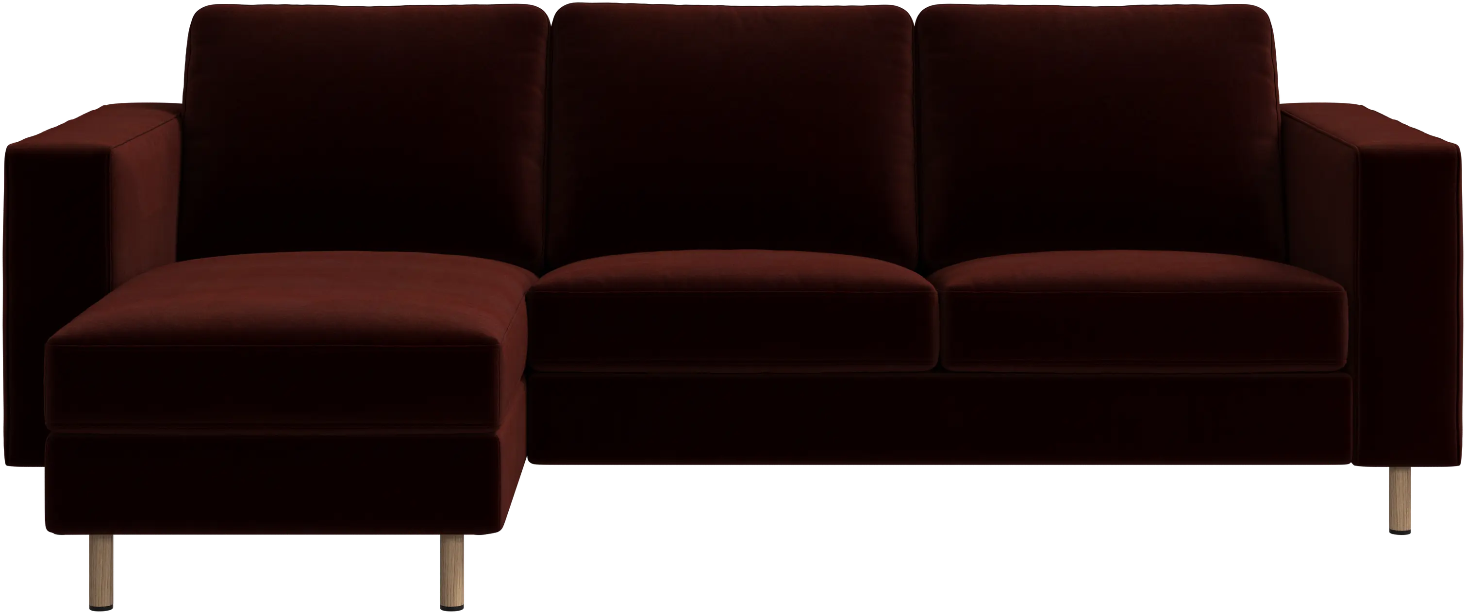 Indivi sofa with chaise longue left