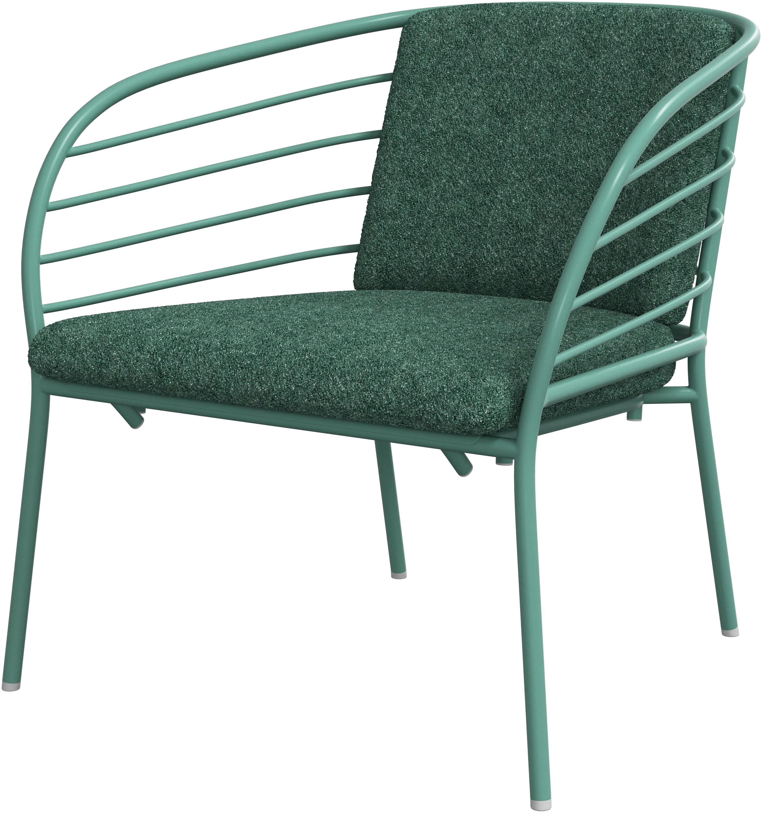 Cancún lounge chair with cushion