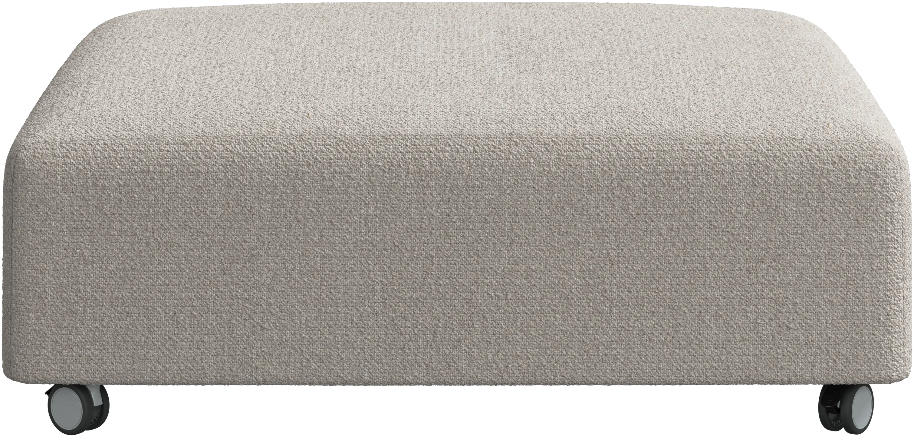 Hampton footstool on wheels