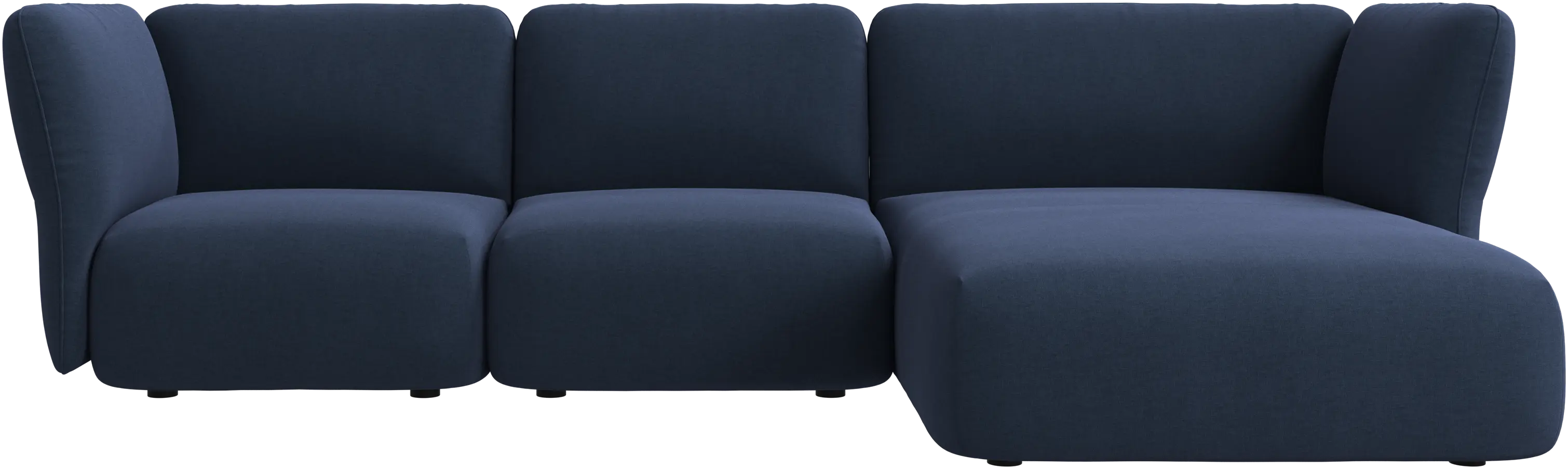 Paraggi 2-seater with chaise longue right