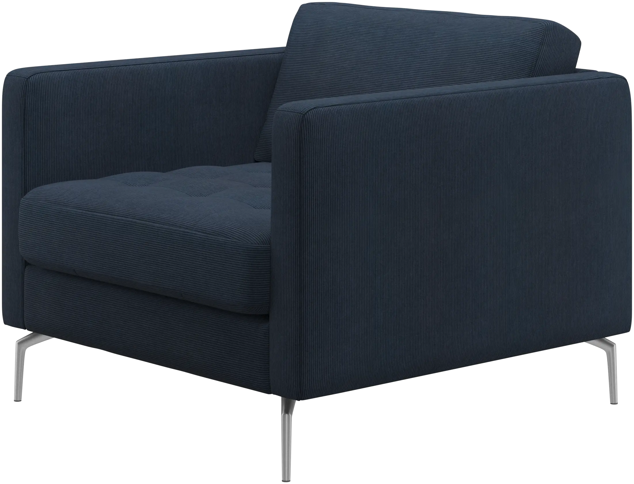 Osaka chair, tufted seat