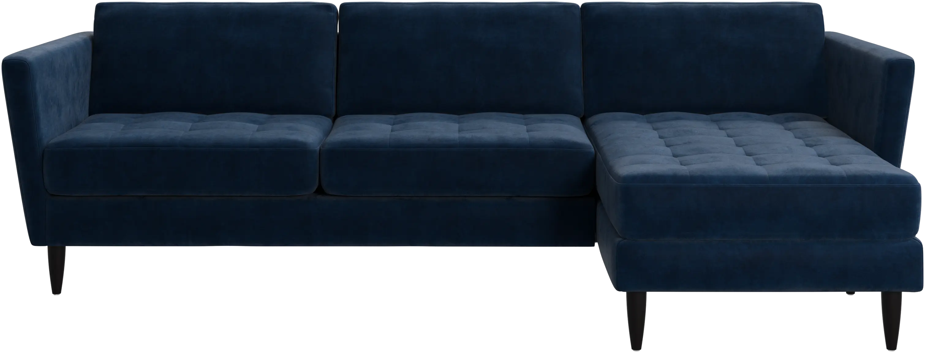 Osaka sofa with resting unit, tufted seat
