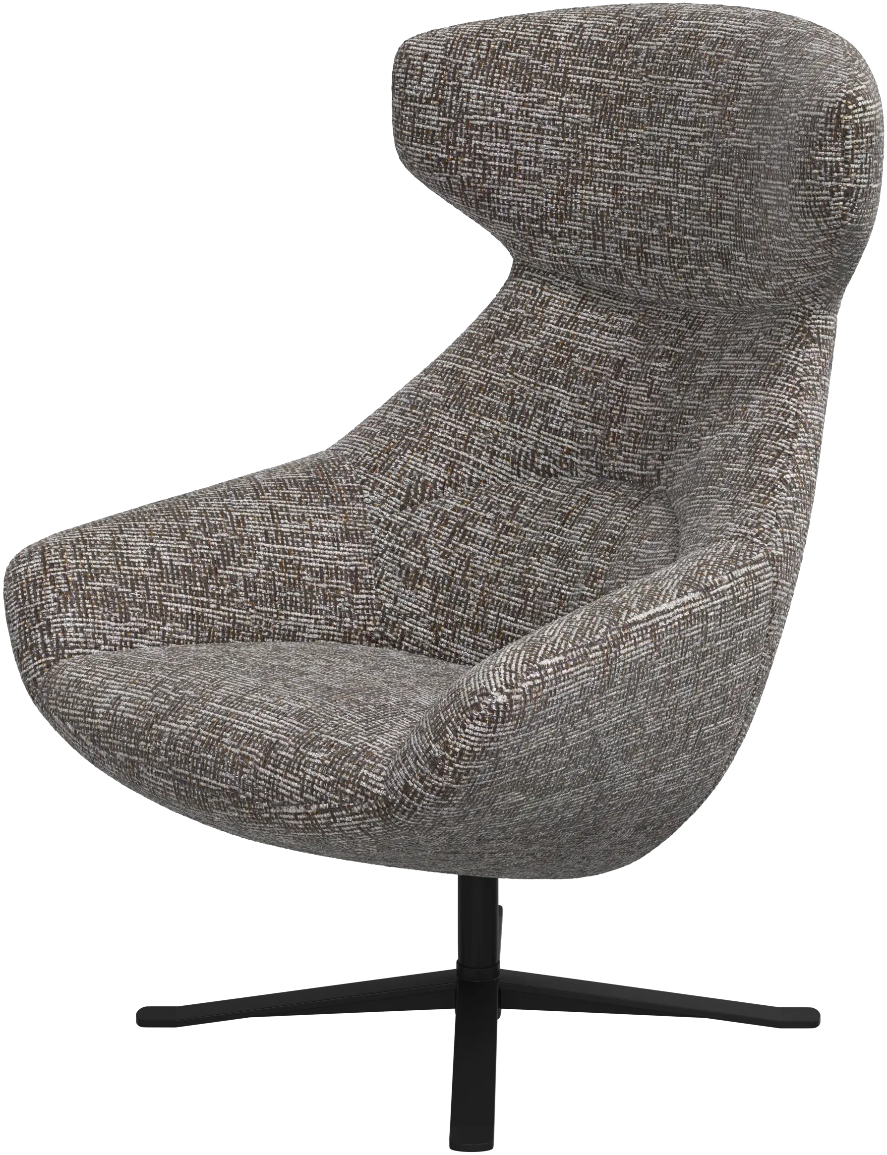 Butaca Porto con respaldo reclinable y base giratoria