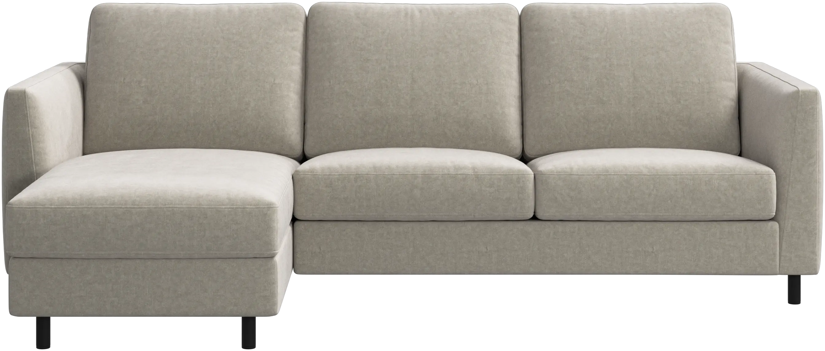 Sofá Indivi con módulo chaise-longue a la izquierda