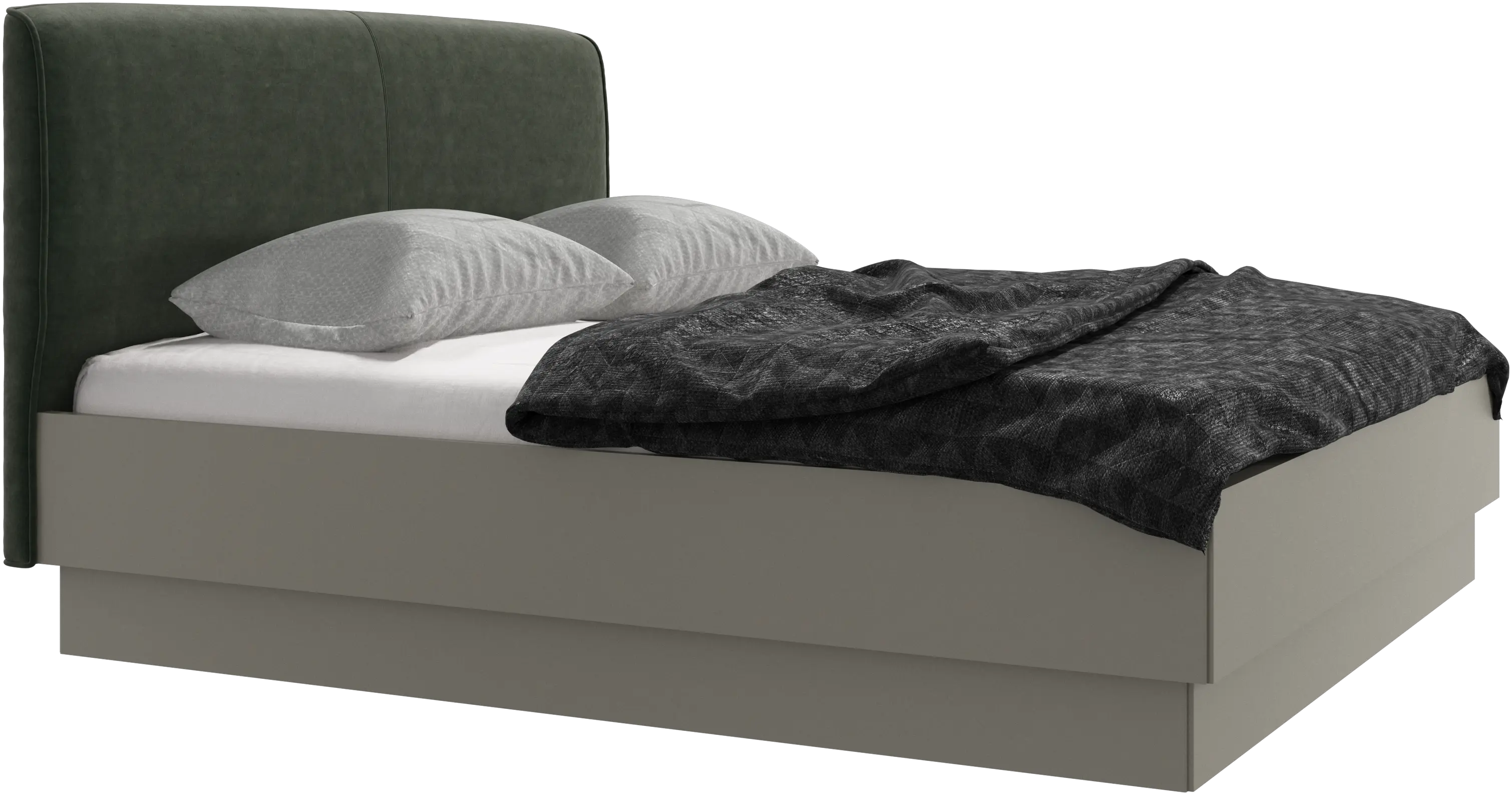 Houston, cama tapizada con almacenamiento