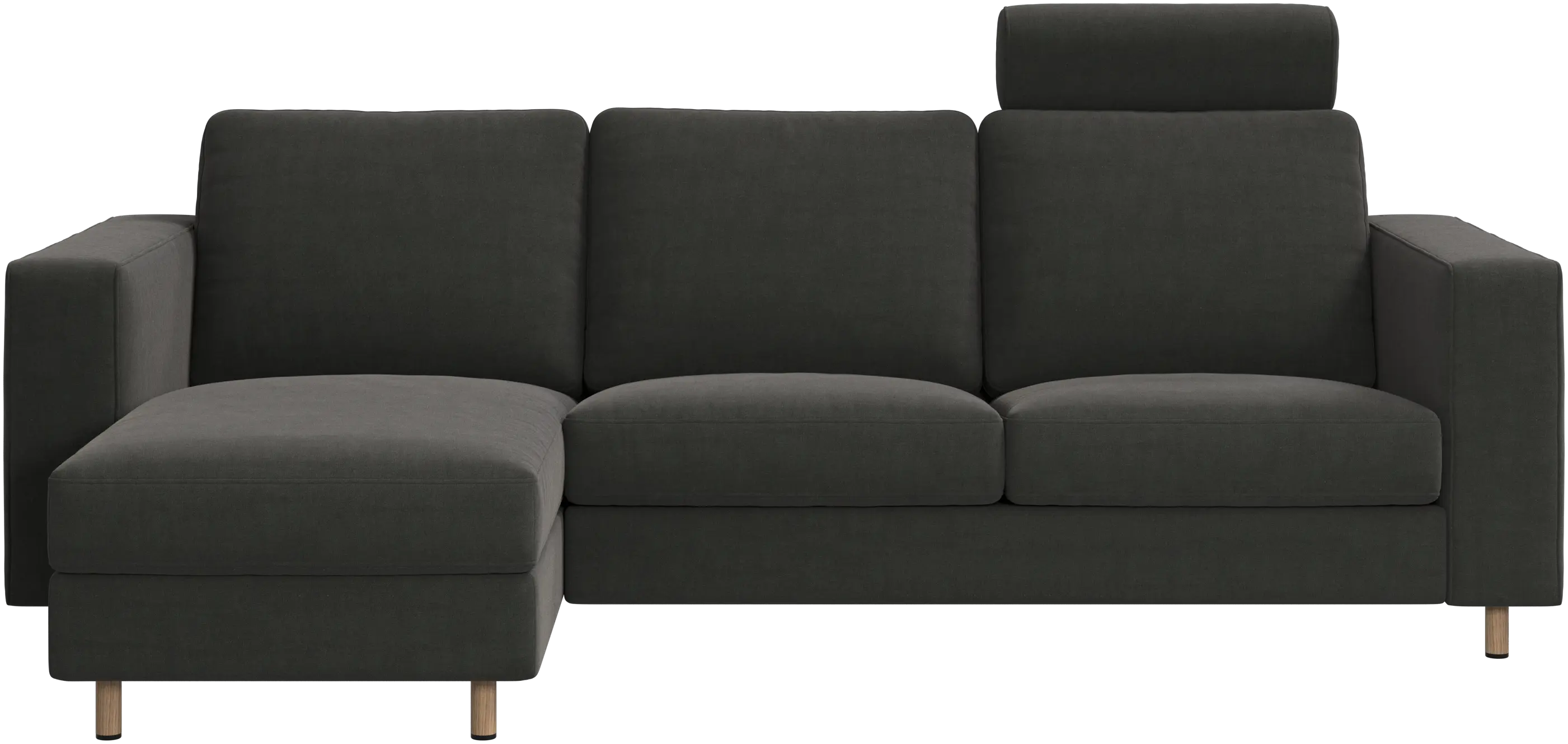 Indivi sofa with chaise longue left