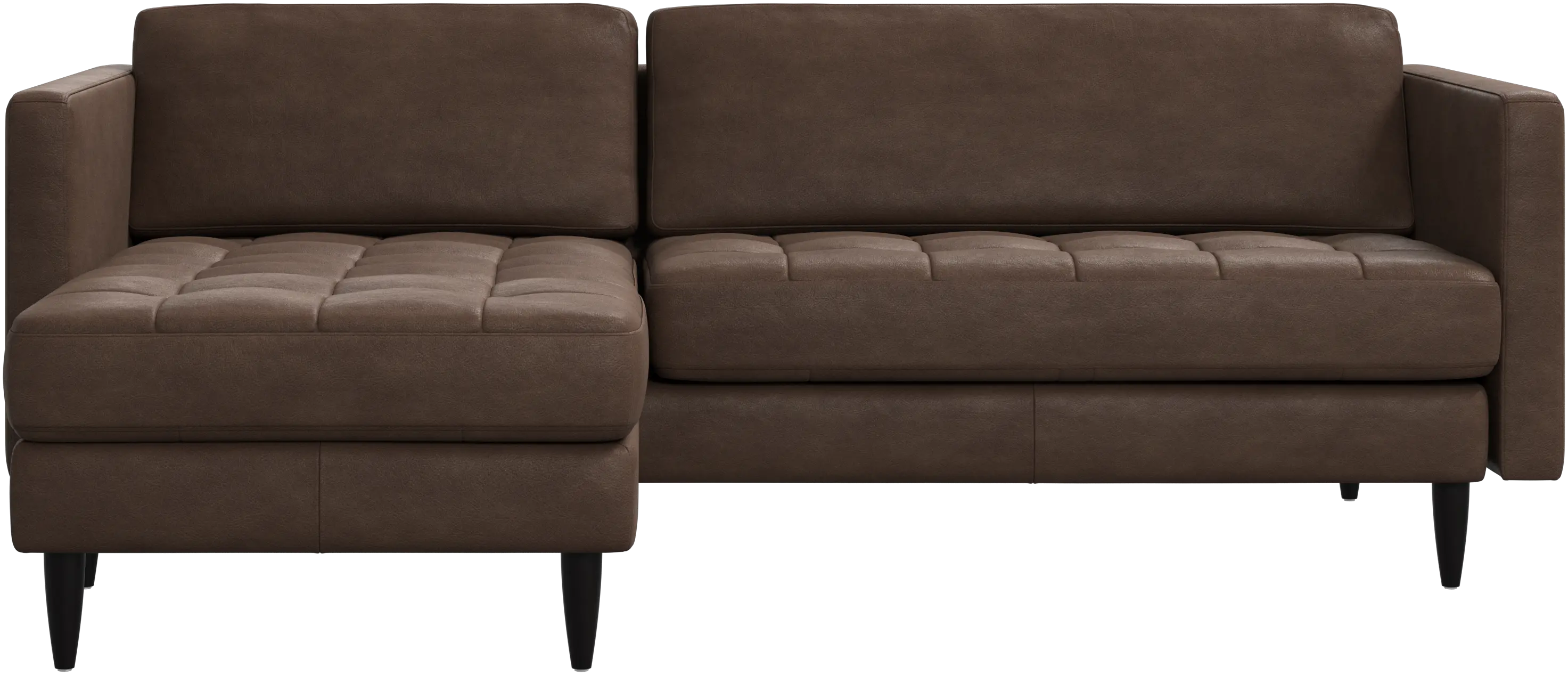 Osaka sofa with resting unit, tufted seat
